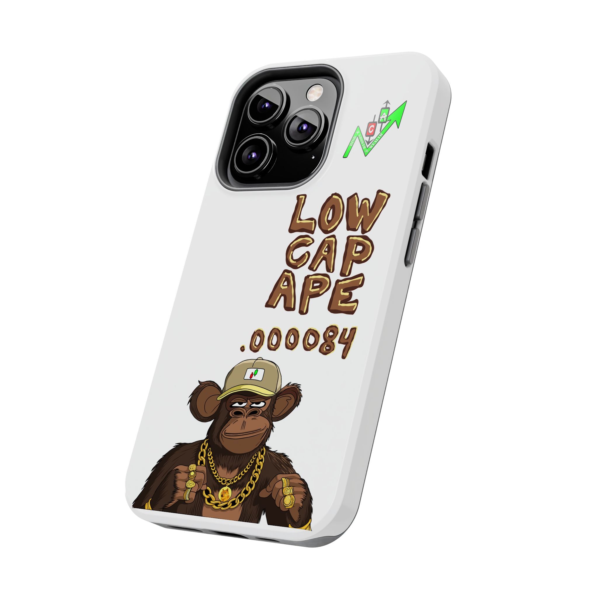 Low Cap Ape Phone Case — Crypto Ape Tough Phone Cover