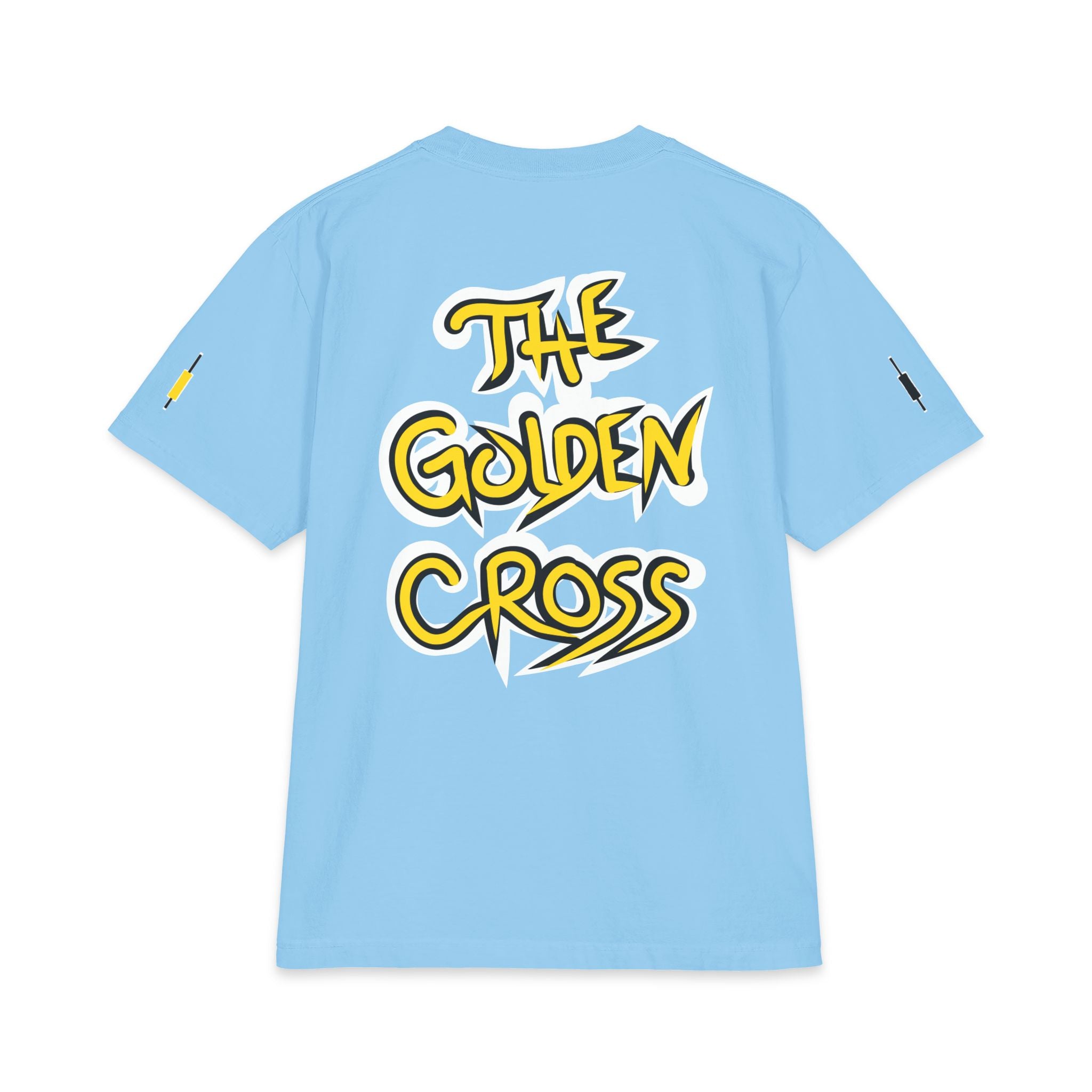 Golden Cross Bull Market T-Shirt — Crypt Apparel Est. 2021 Graphic Tee