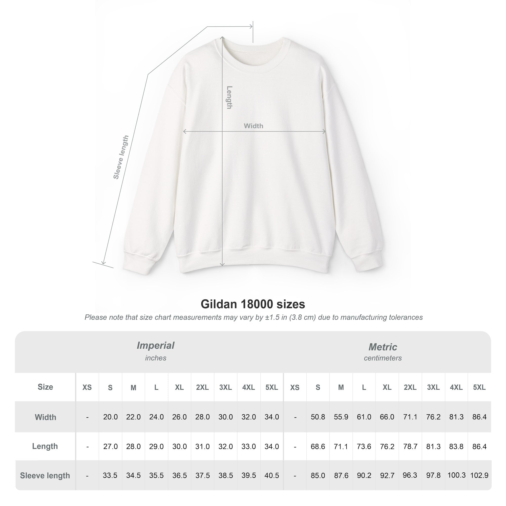 Charted Crewneck Sweatshirt — “Crypt Apparel” Graphic