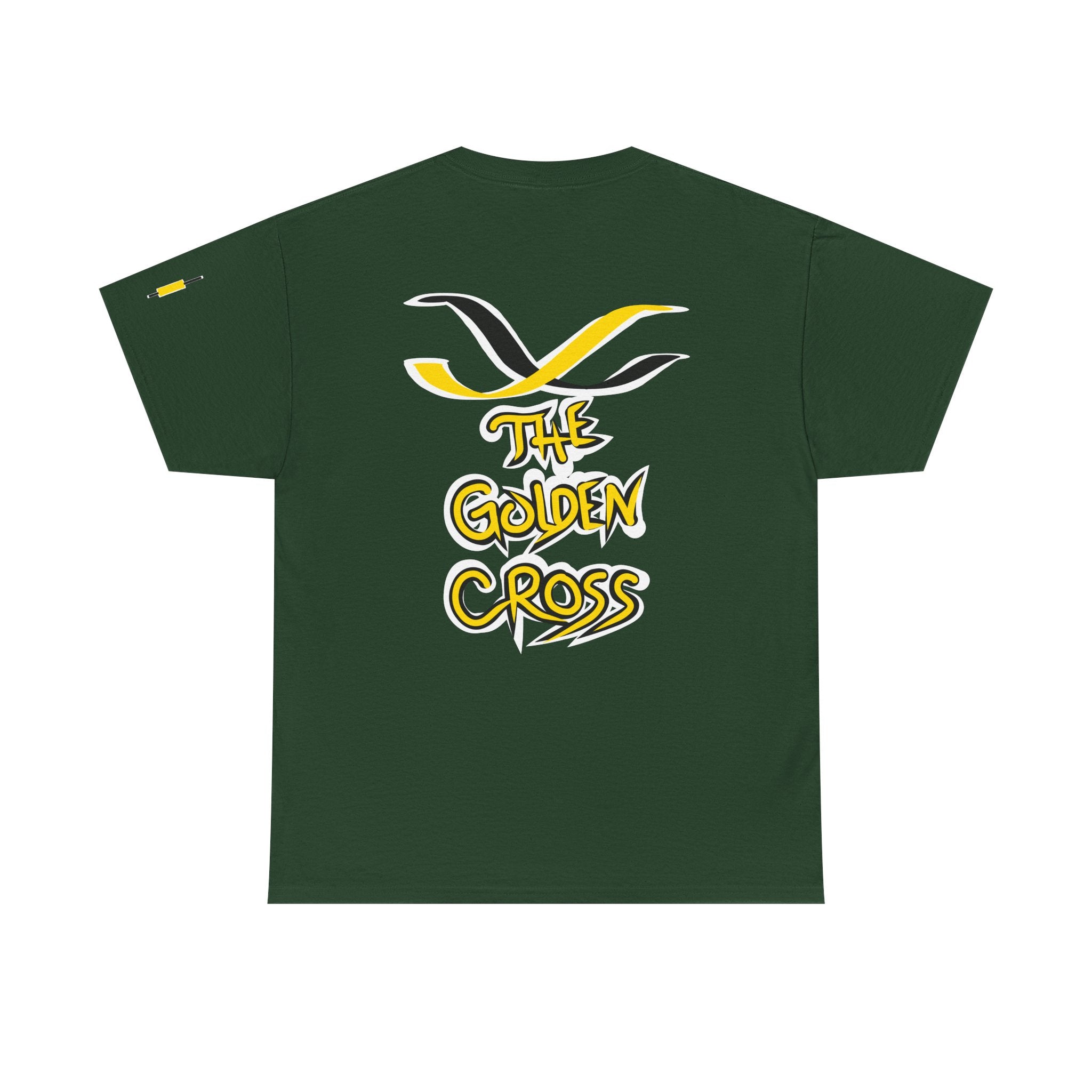 Golden Cross Bull Market Tee — "Crypt Apparel" Crypto Trading Stock Trading T-Shirt