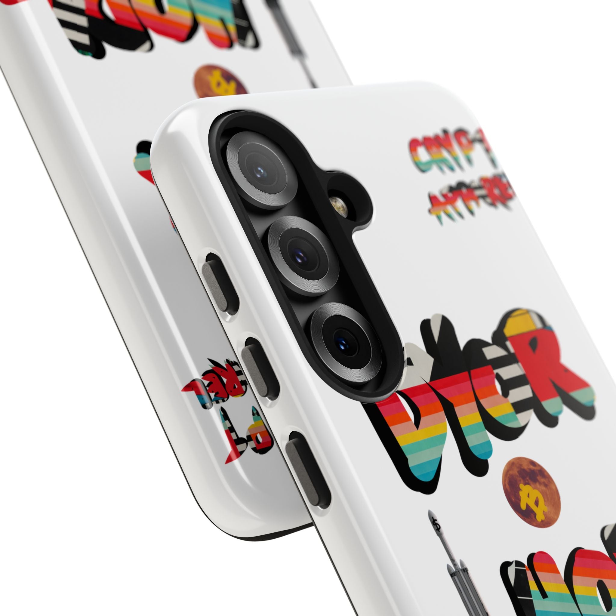 Urban Jungle Tough Phone Case — Crypt Apparel Collage Protective Cover