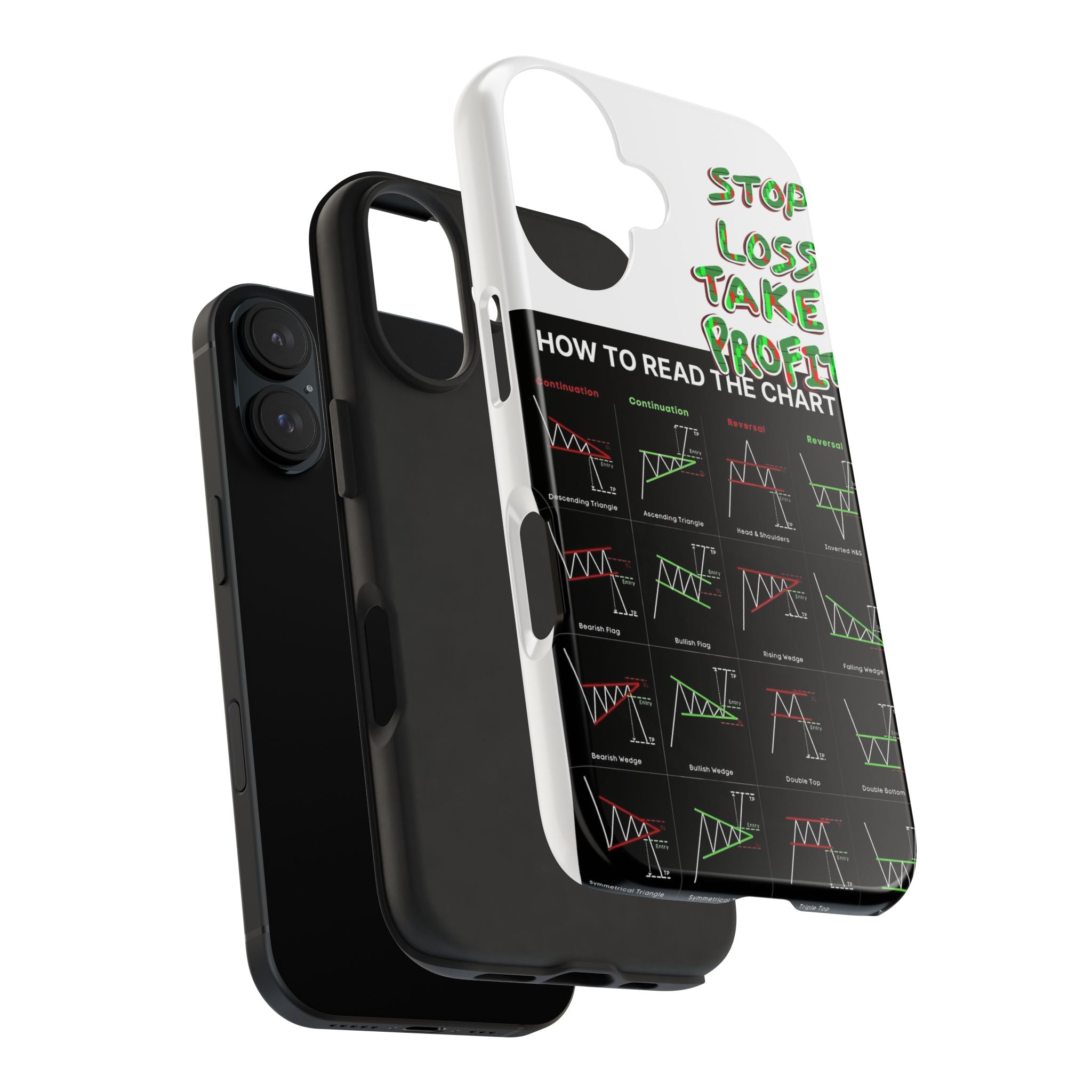 Charted Tough Phone Case — “Crypt Apparel” Trading Chart Guide