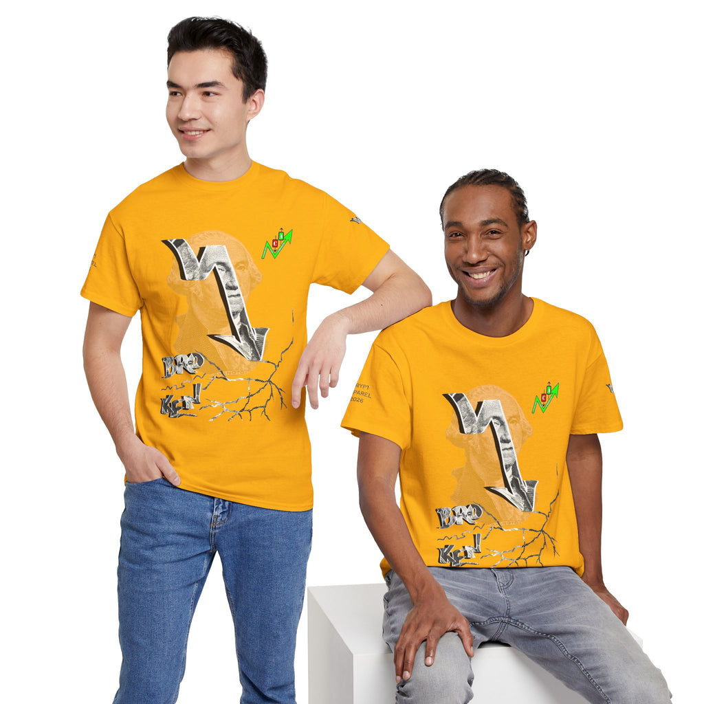 Brokenomics Crypto Graphic Tee — Straight to Zero trading tee "Crypt Apparel"