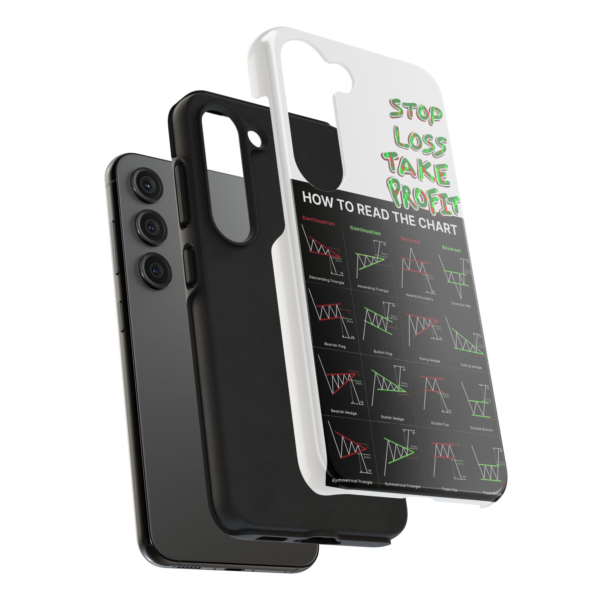 Charted Tough Phone Case — “Crypt Apparel” Trading Chart Guide