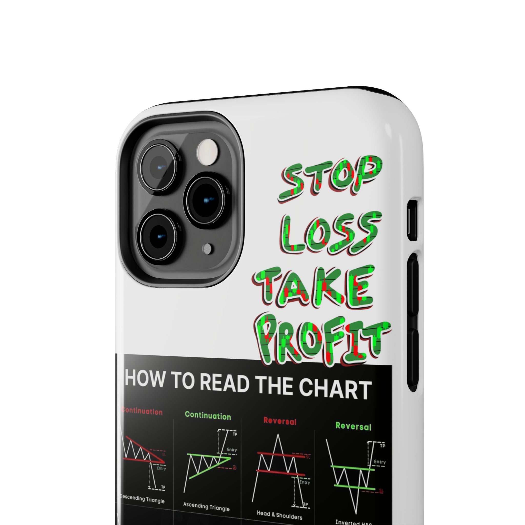 Charted Tough Phone Case — “Crypt Apparel” Trading Chart Guide