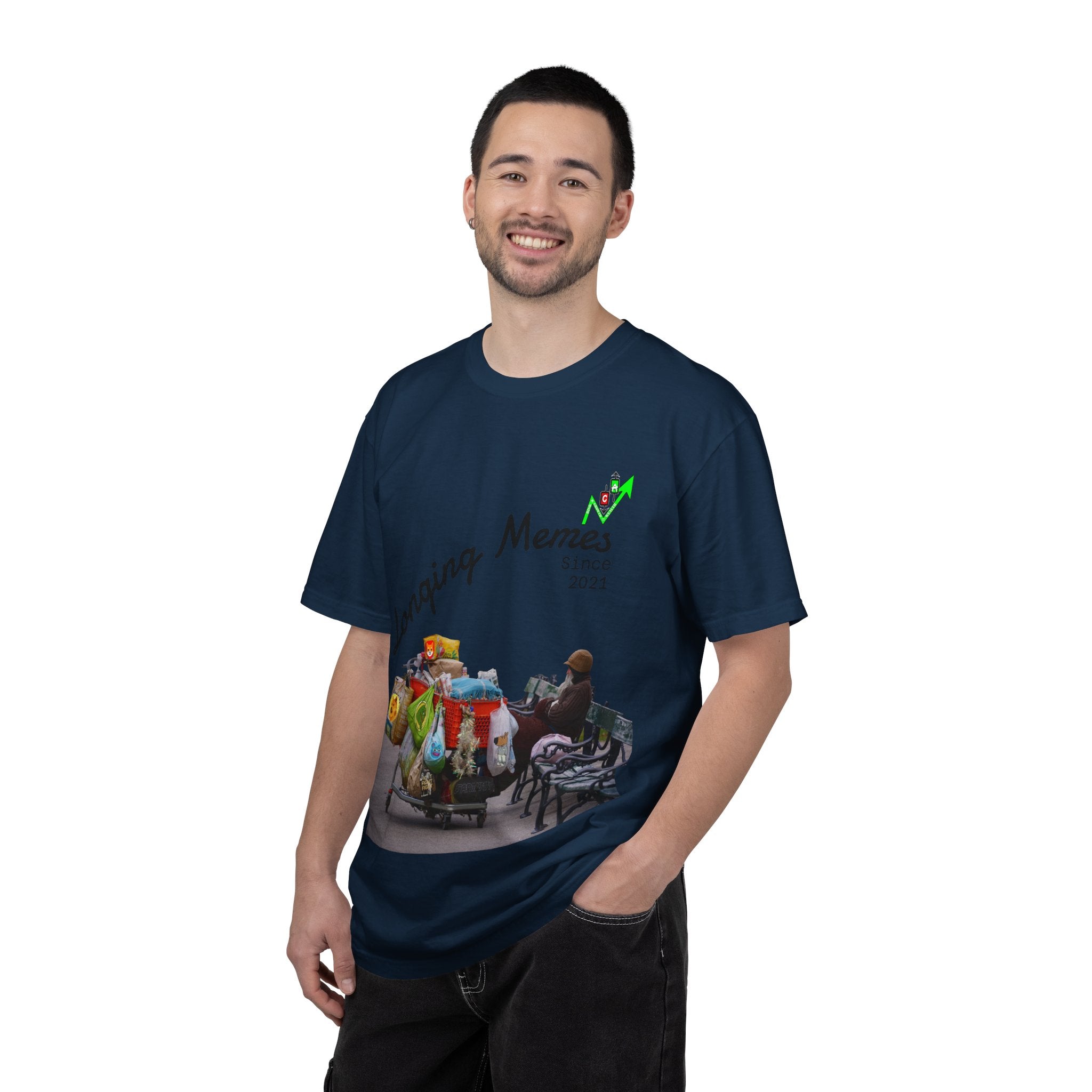 Bag Holders Crypto T-Shirt — 'Crypt Apparel' Graphic Tee