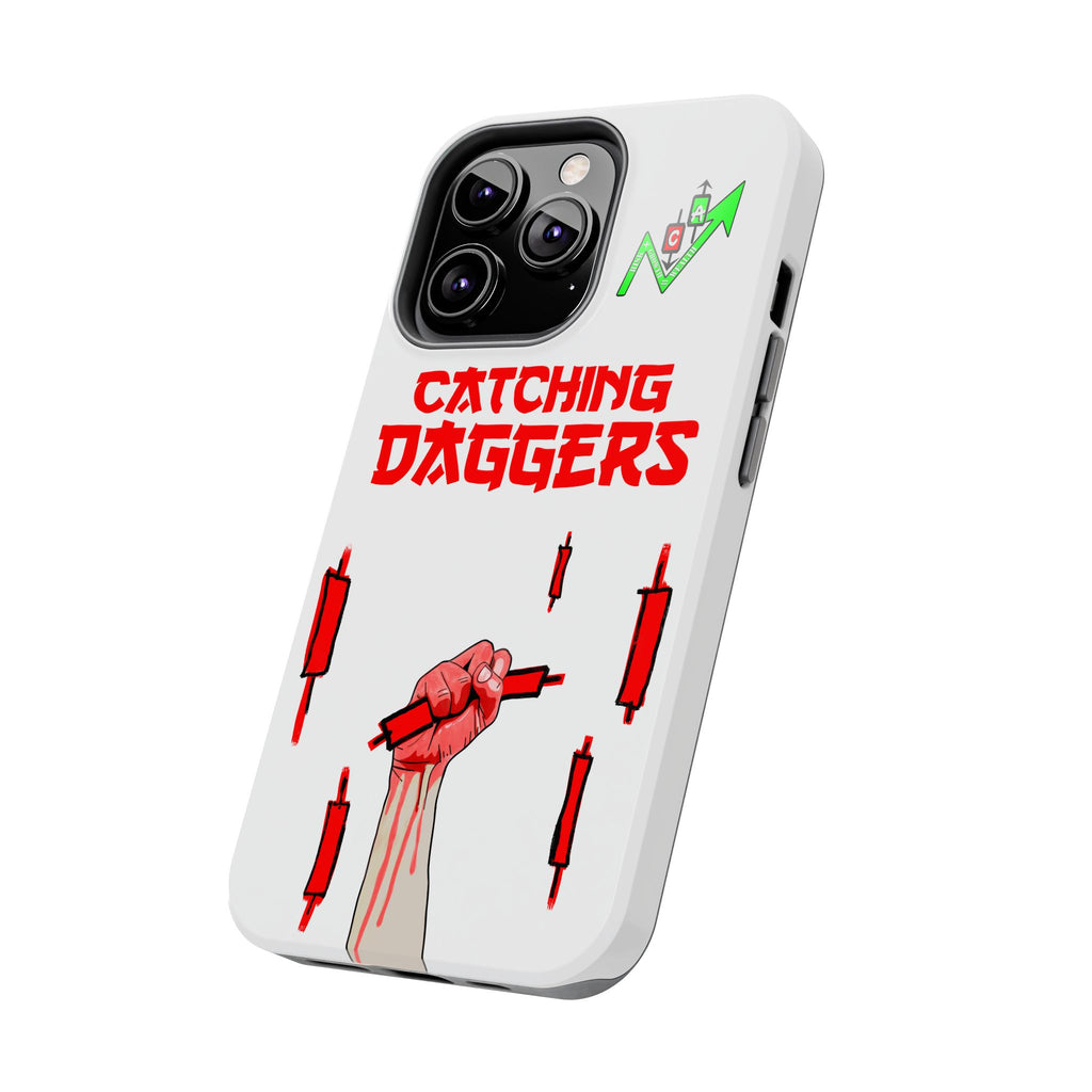 Catching Daggers Tough Phone Case — Crypt Apparel Graphic Protective Cover