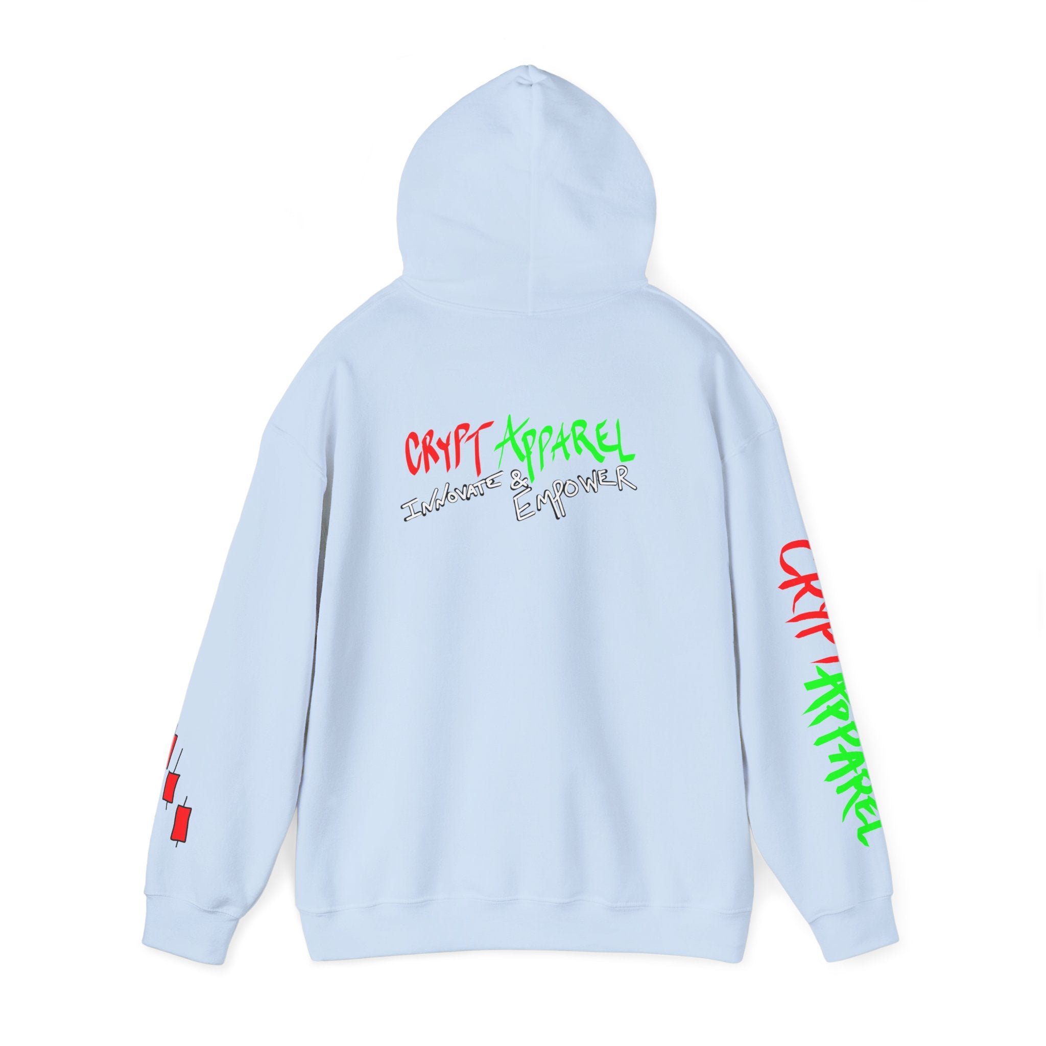 Crypto Degen Hoodie — Crypt Apparel Graphic Pullover