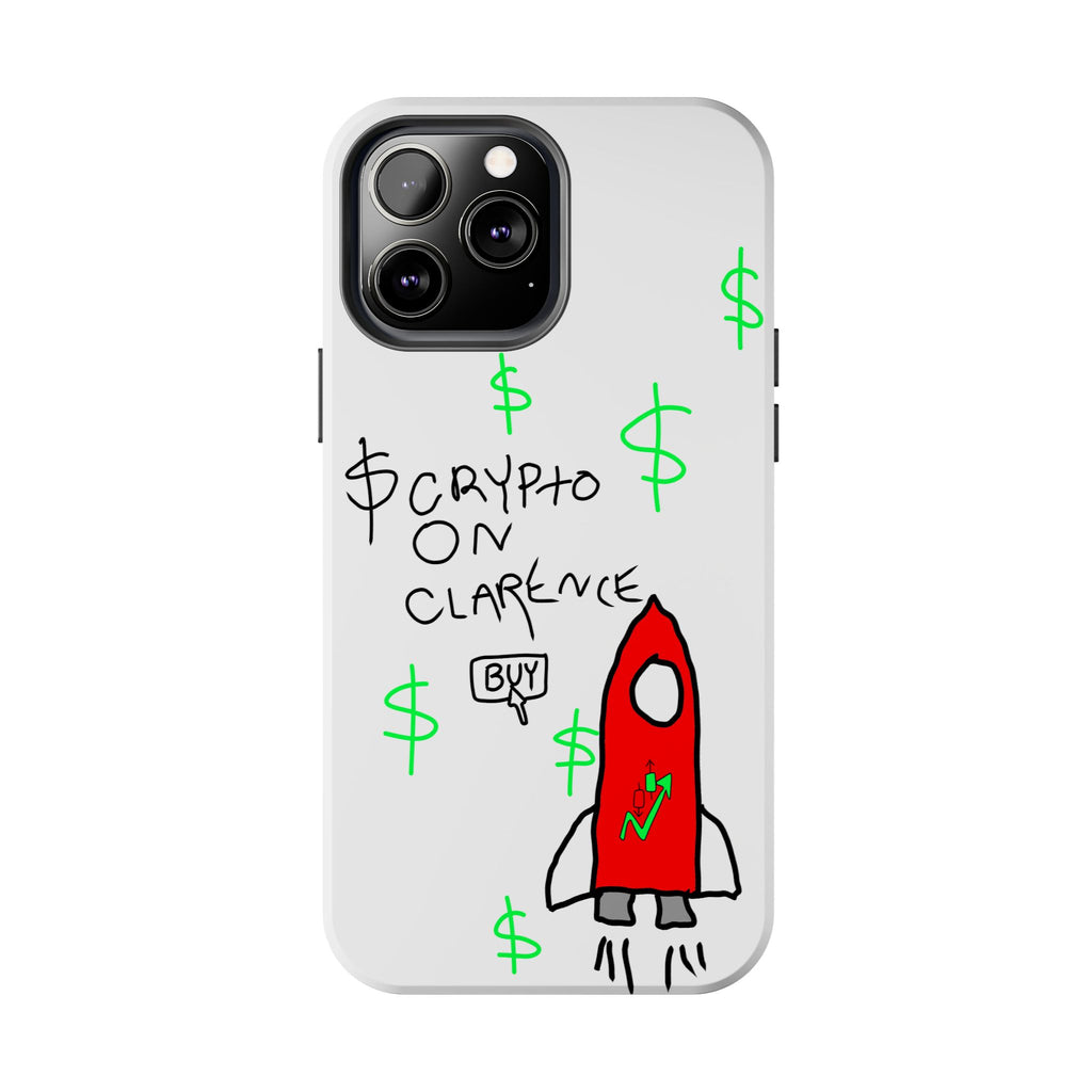 Crypto On Clarence Phone Case — Crypt Apparel Degen Design