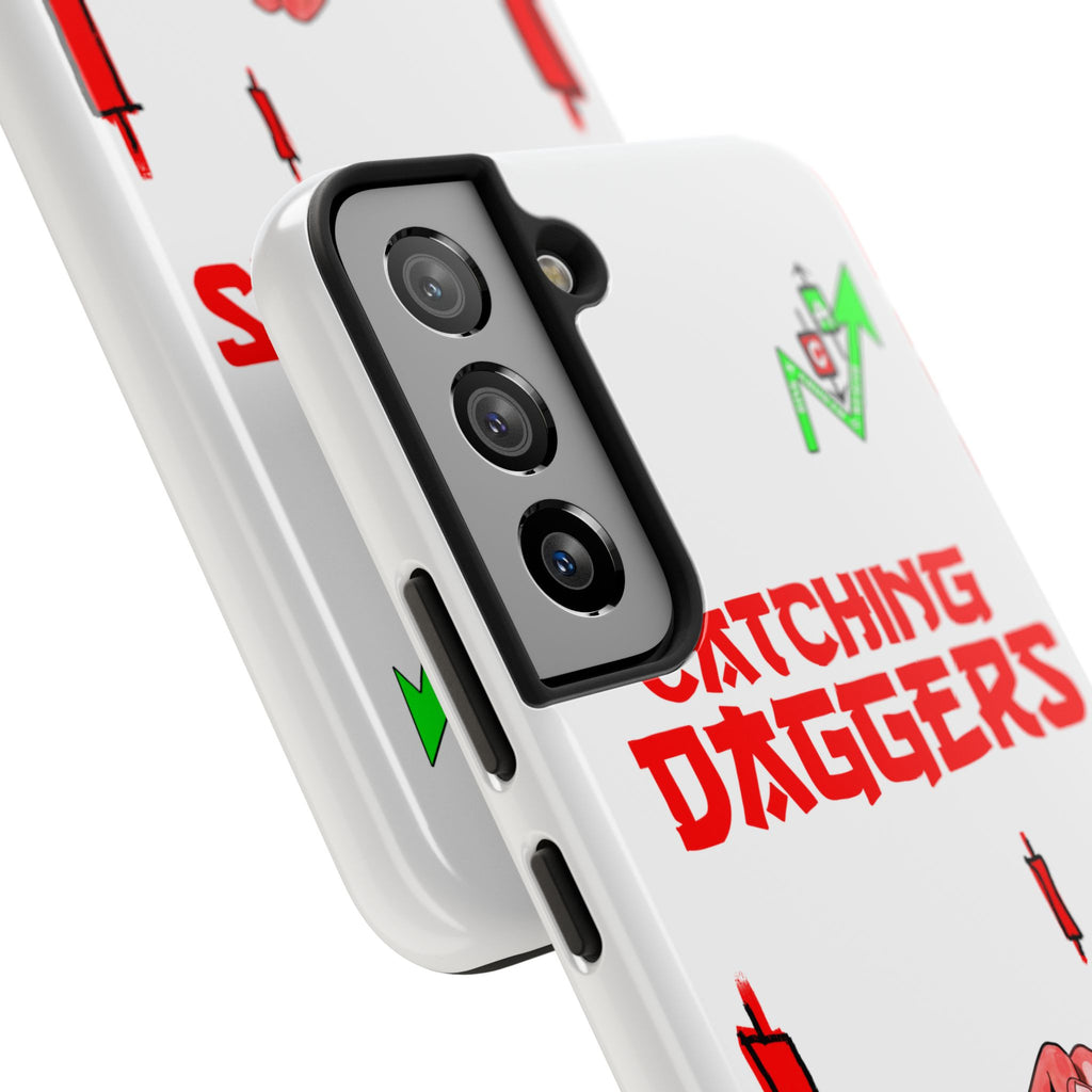 Catching Daggers Tough Phone Case — Crypt Apparel Graphic Protective Cover