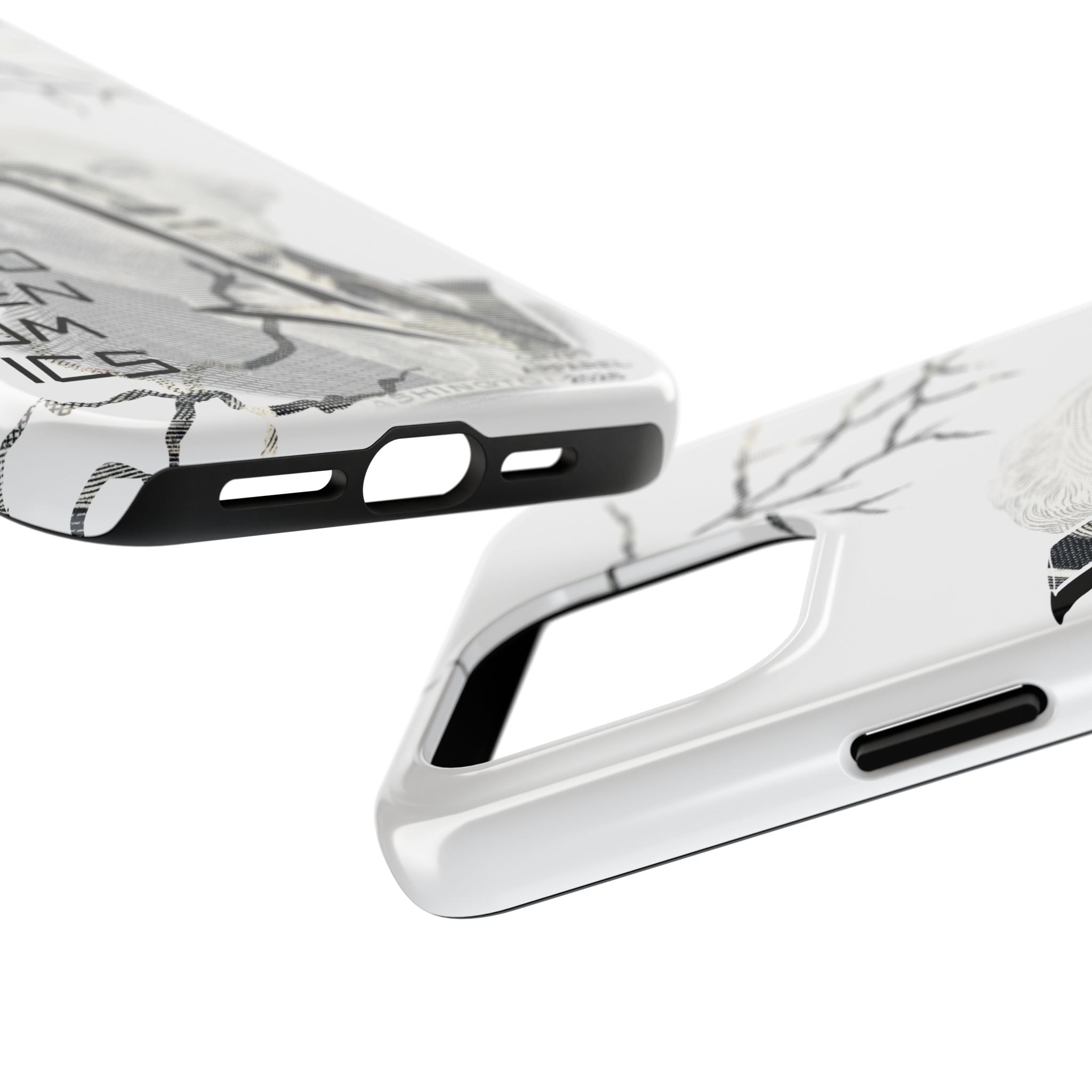 Brokenomics Crypto Tough Phone Case — 'Crypt Apparel' Cracked Dollar Graphic Protective Cover