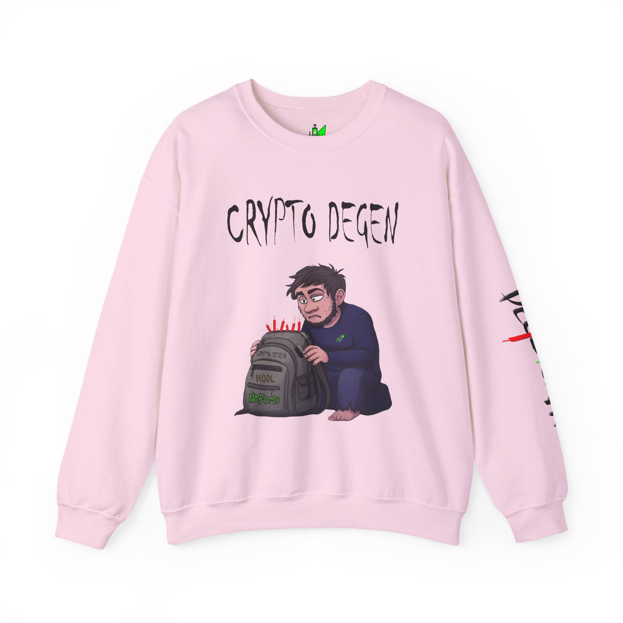 Crypto Degen Crewneck | Crypt Apparel