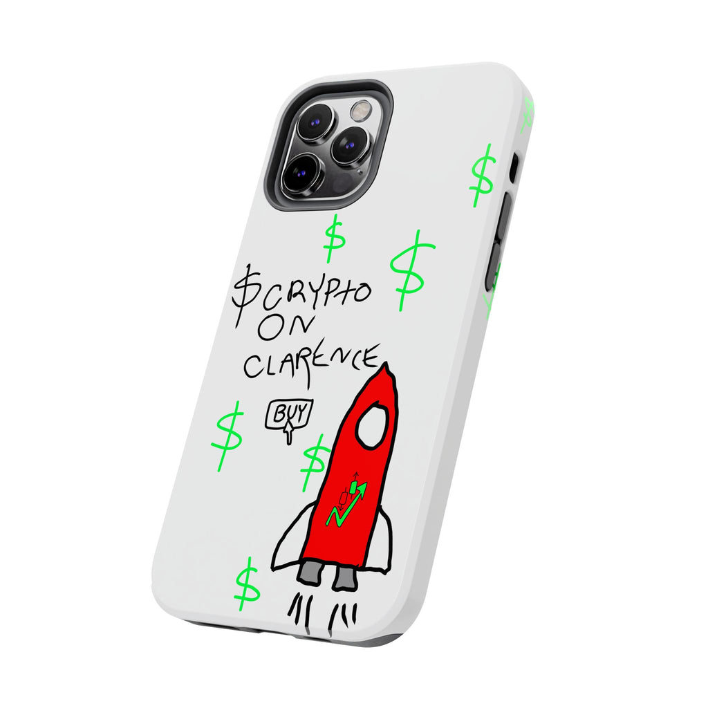 Crypto On Clarence Phone Case — Crypt Apparel Degen Design