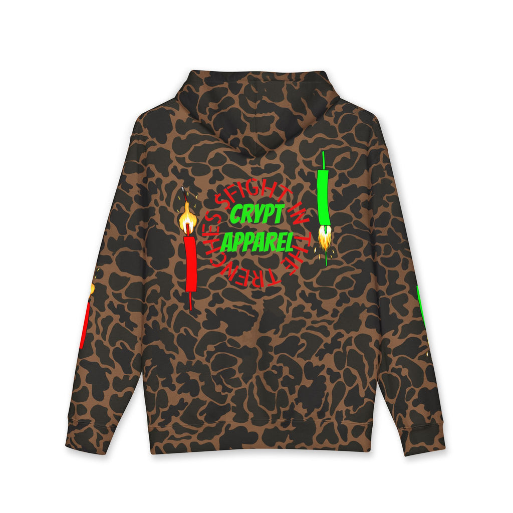 The Trenches Hoodie — 'Crypt Apparel' Graphic Hooded Sweatshirt