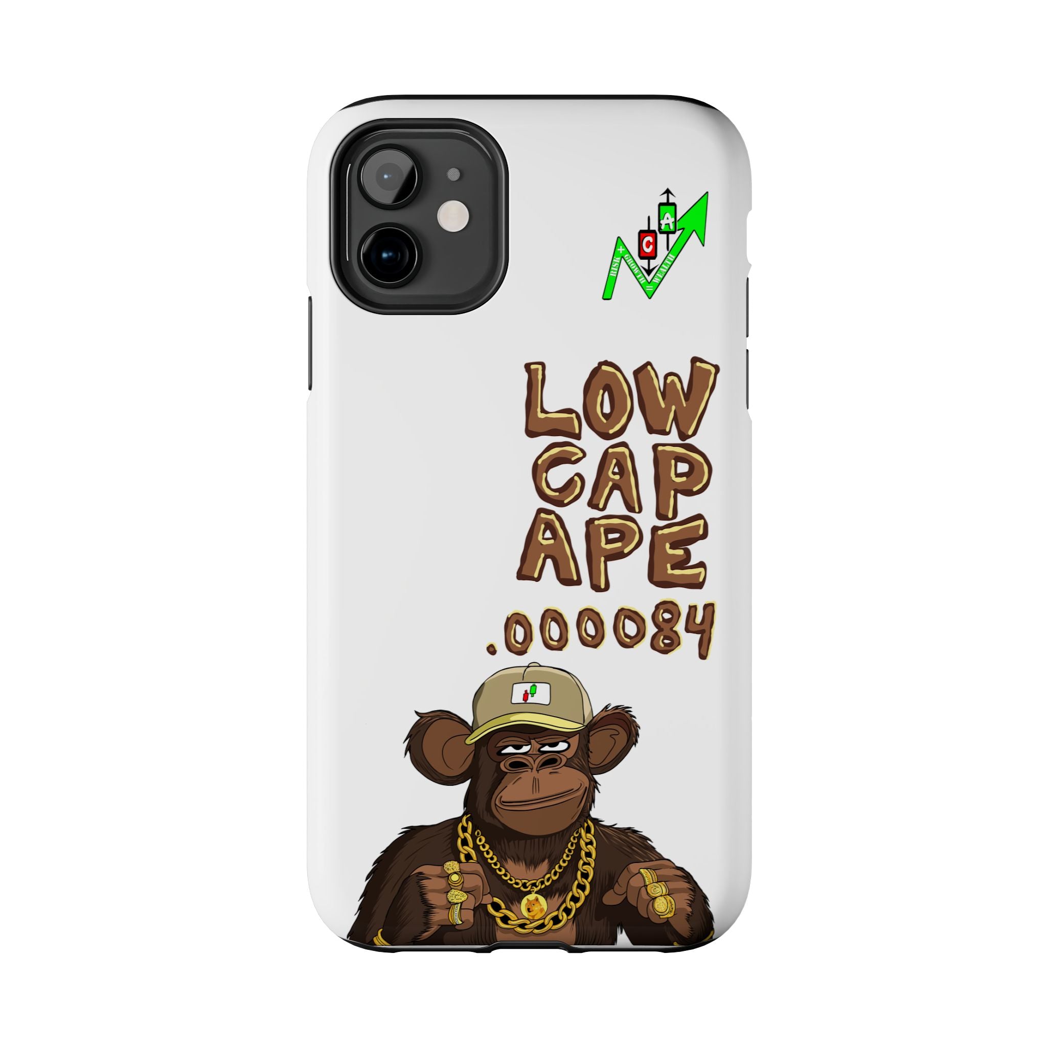 Low Cap Ape Phone Case — Crypto Ape Tough Phone Cover