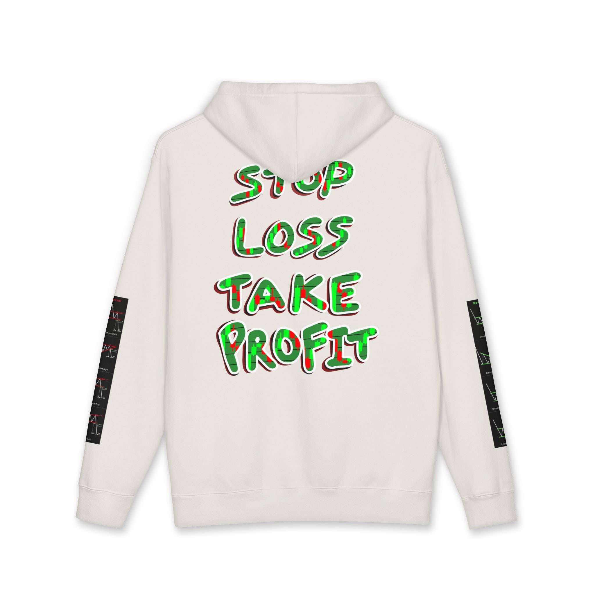 Charted Crypto Hoodie — "Crypt Apparel" Trading Hoodie