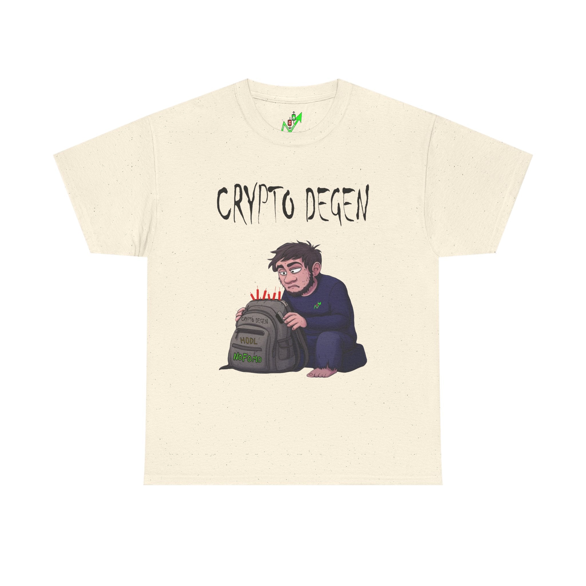 Crypto Degen T-Shirt — Crypt Apparel Graphic Tee