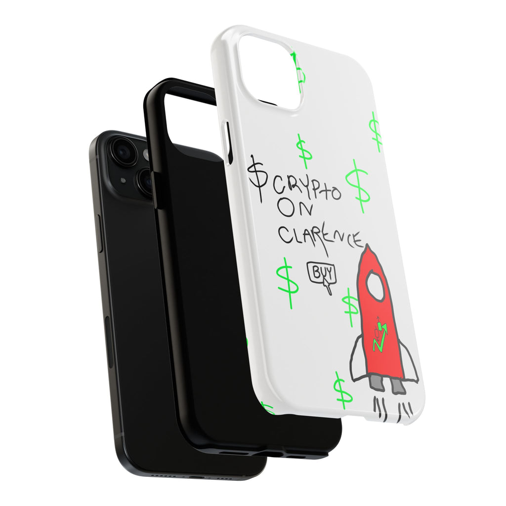Crypto On Clarence Phone Case — Crypt Apparel Degen Design