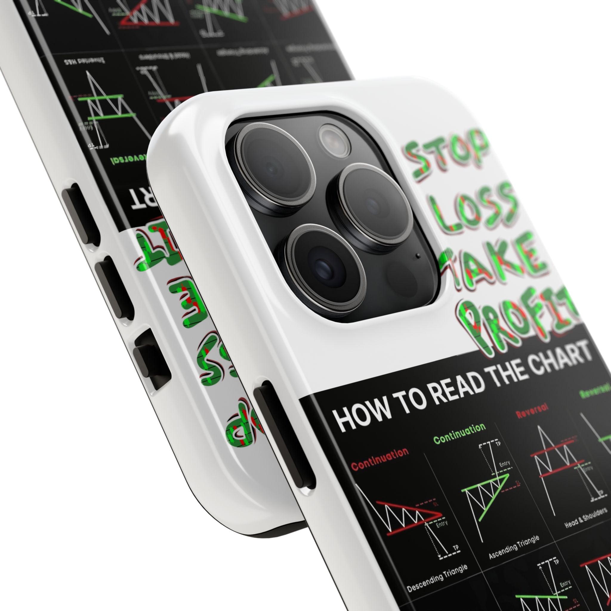 Charted Tough Phone Case — “Crypt Apparel” Trading Chart Guide