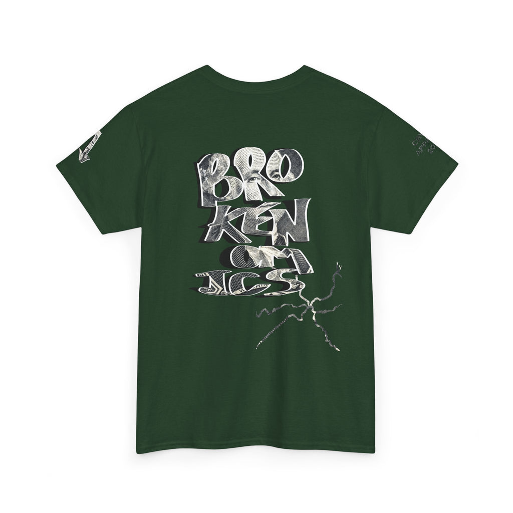 Brokenomics Crypto Graphic Tee — Straight to Zero trading tee "Crypt Apparel"