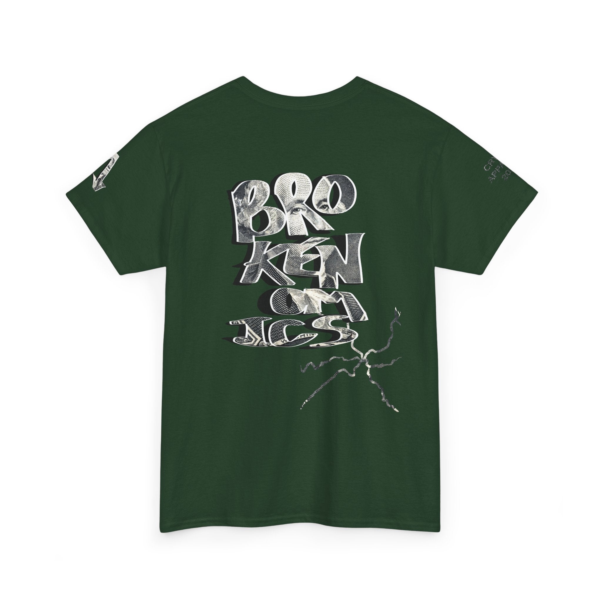 Brokenomics Crypto Graphic Tee — Straight to Zero trading tee "Crypt Apparel"