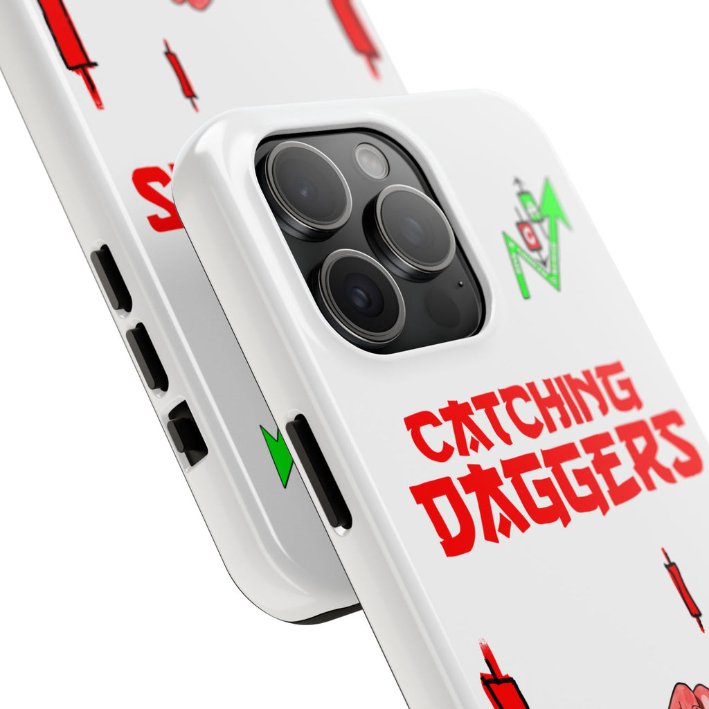 Catching Daggers Tough Phone Case — Crypt Apparel Graphic Protective Cover