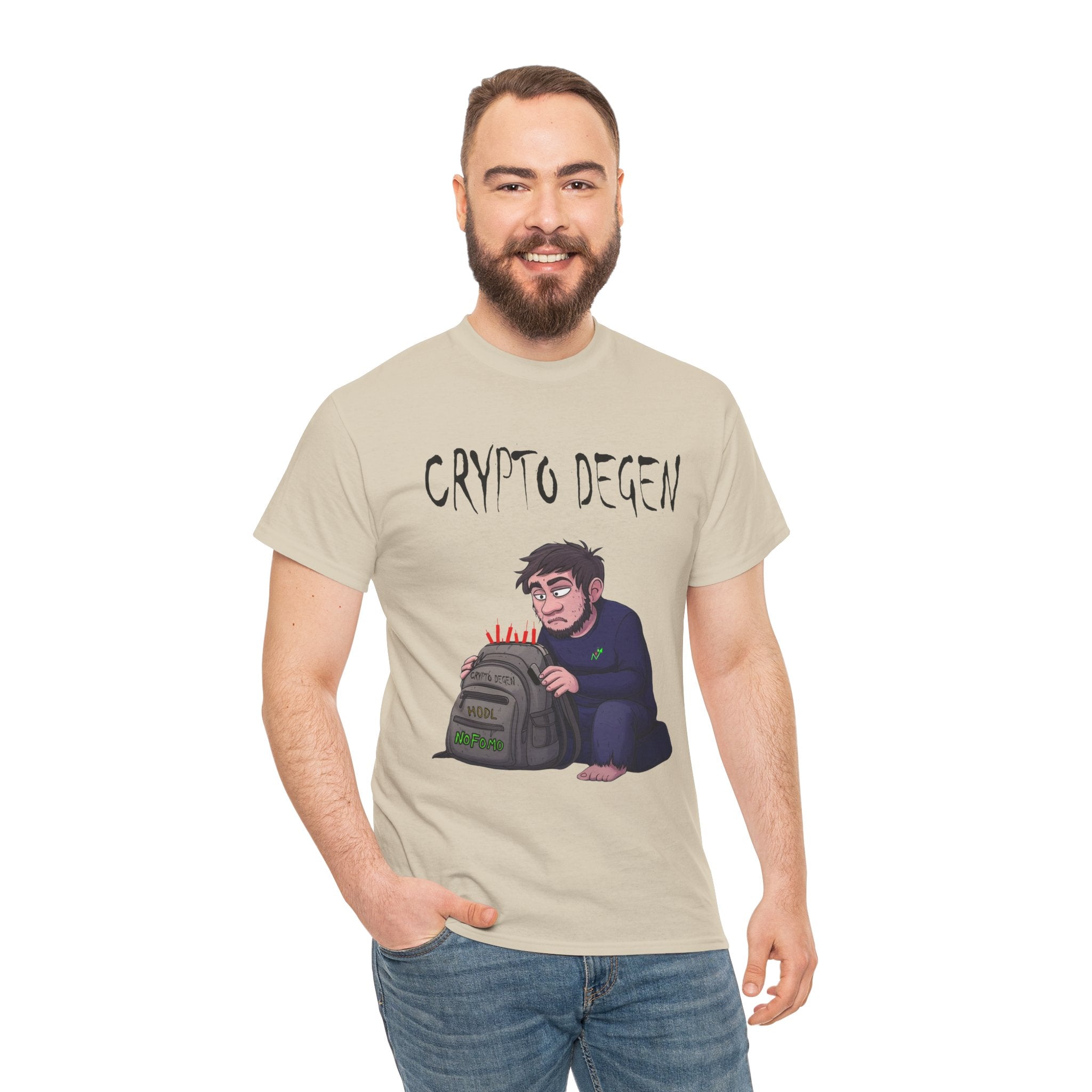 Crypto Degen T-Shirt — Crypt Apparel Graphic Tee