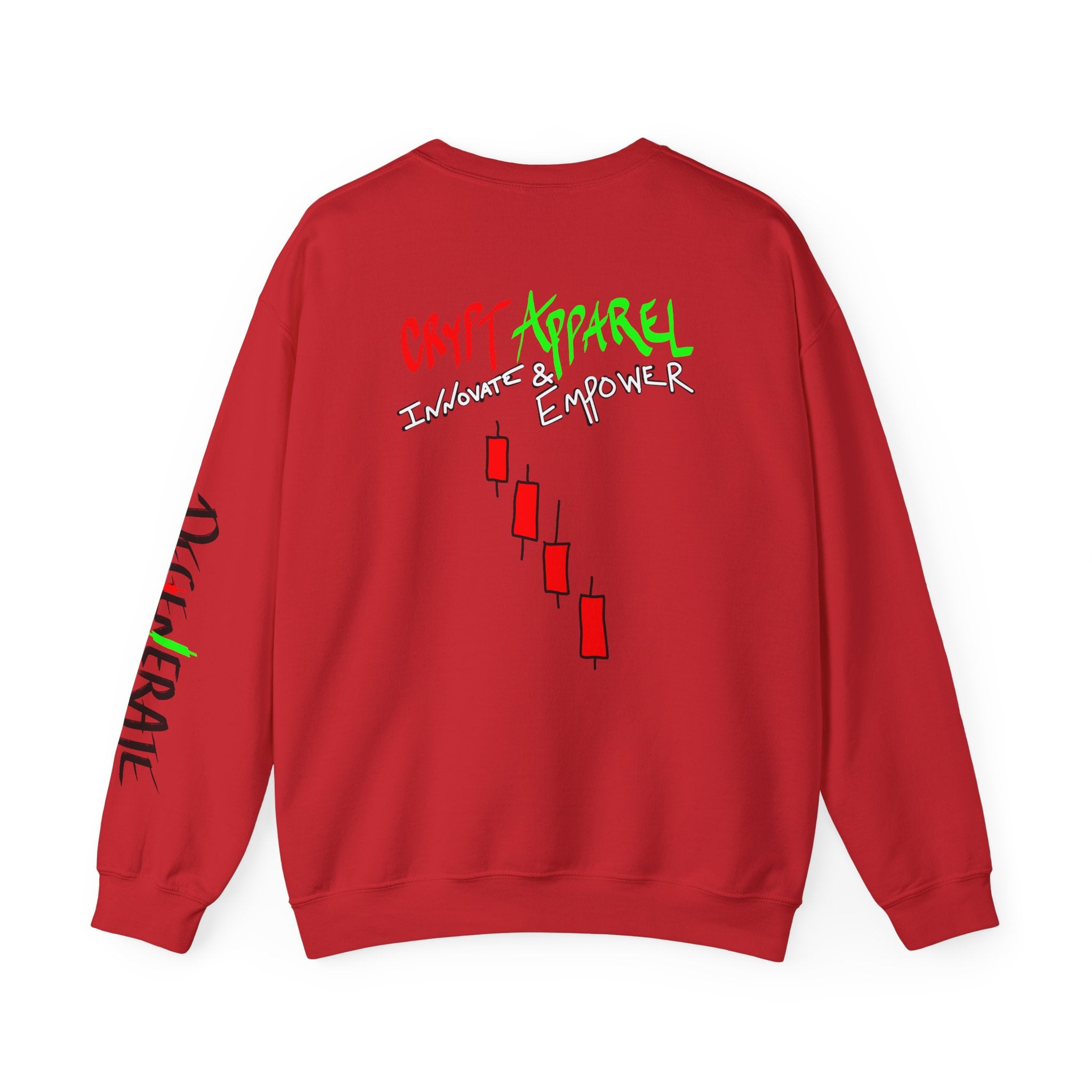 Crypto Degen Crewneck | Crypt Apparel