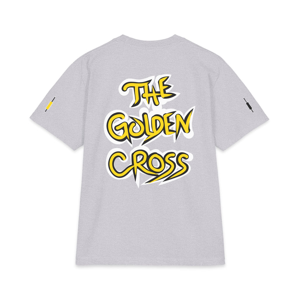 Golden Cross Bull Market T-Shirt — Crypt Apparel Est. 2021 Graphic Tee