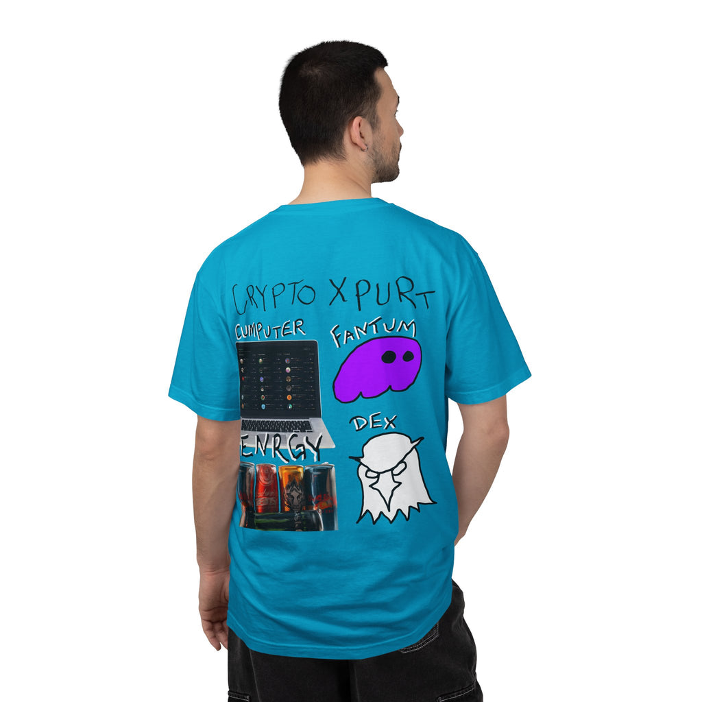 Crypto Meme T-Shirt — 'Meme Coin' Hand-Drawn Crypto Art Tee