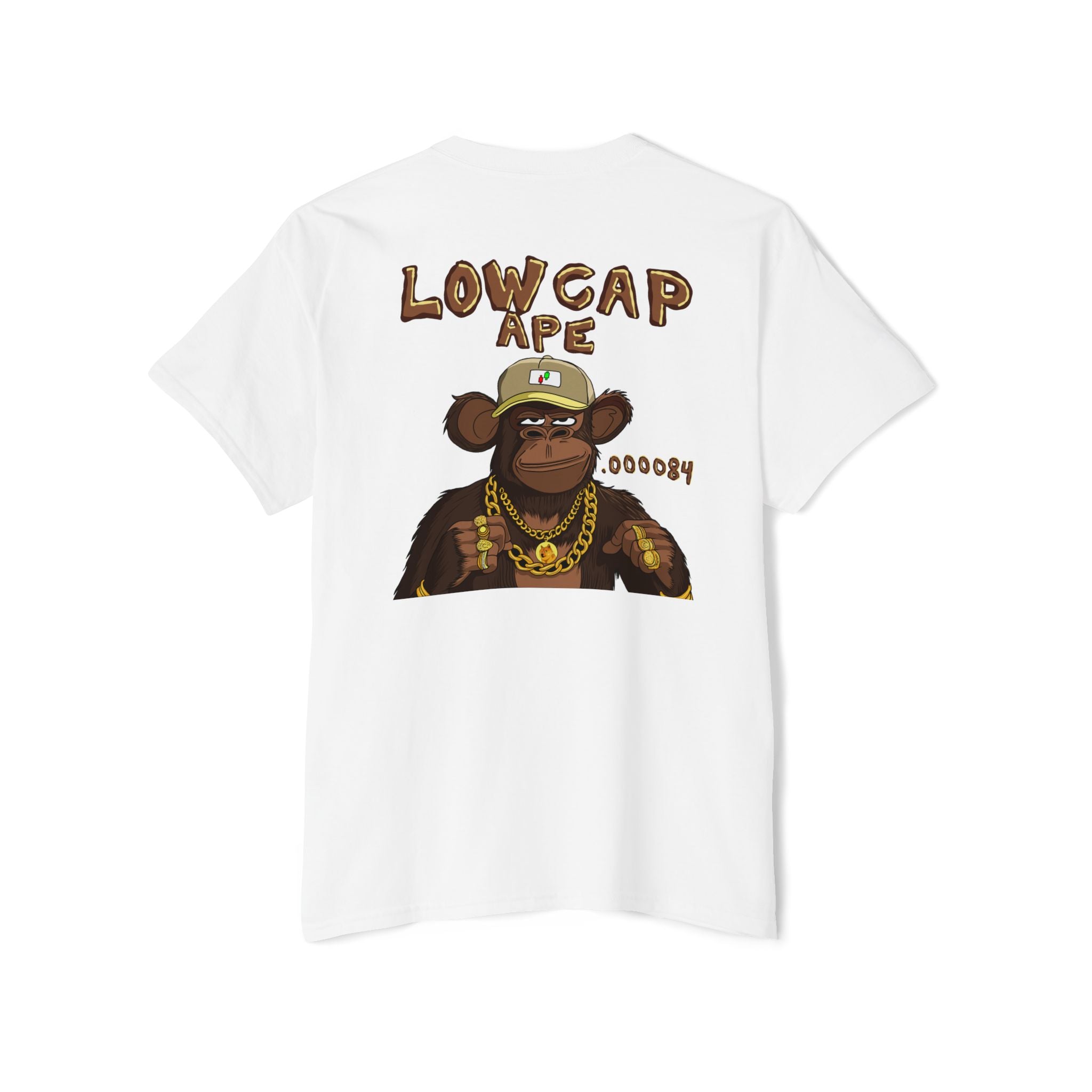 Low Cap Ape Graphic T-Shirt — Crytpt Apparel Streetwear