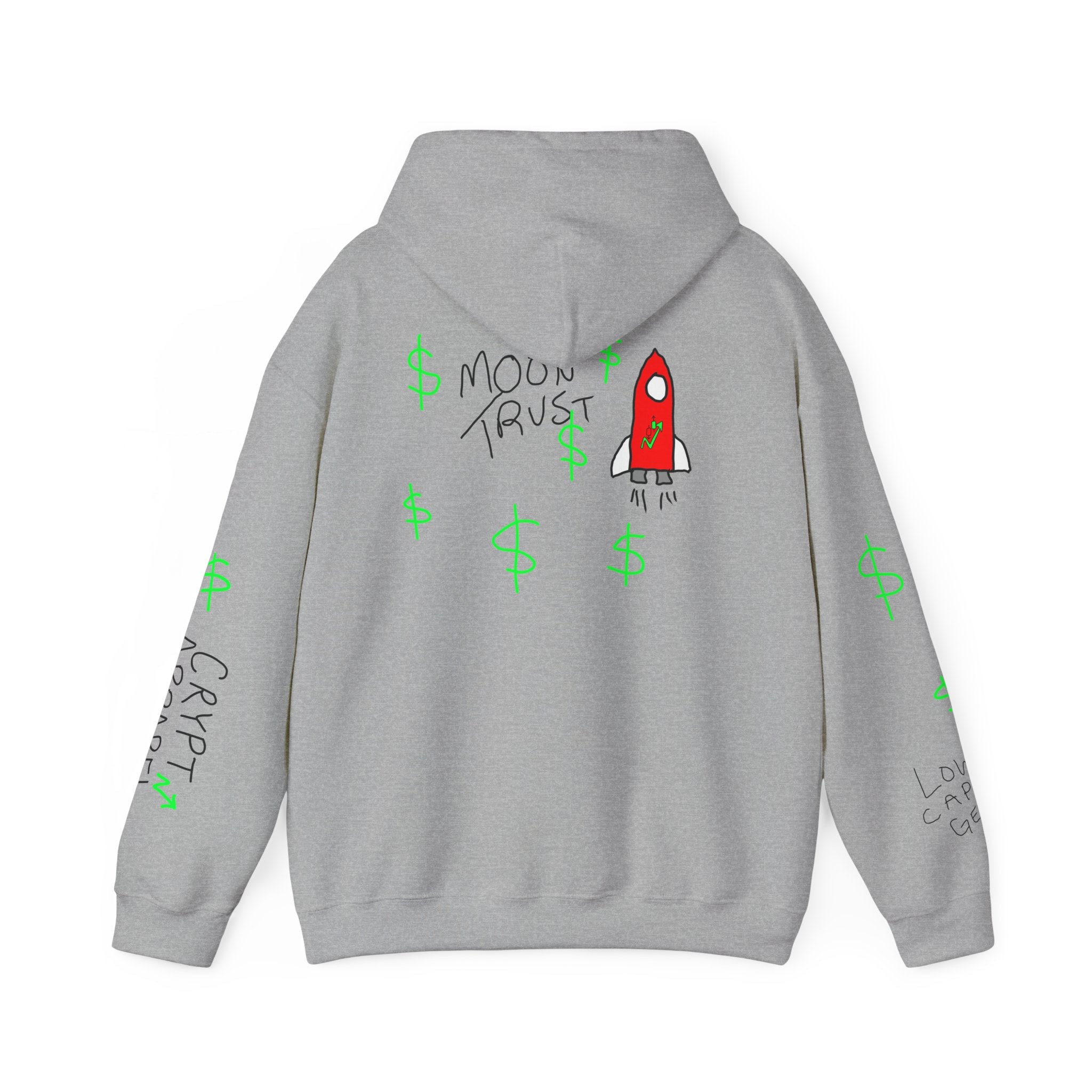 Crypto On Clearance Hoodie — 'Crypt Apparel' crypto illiterate Streetwear Sweatshirt
