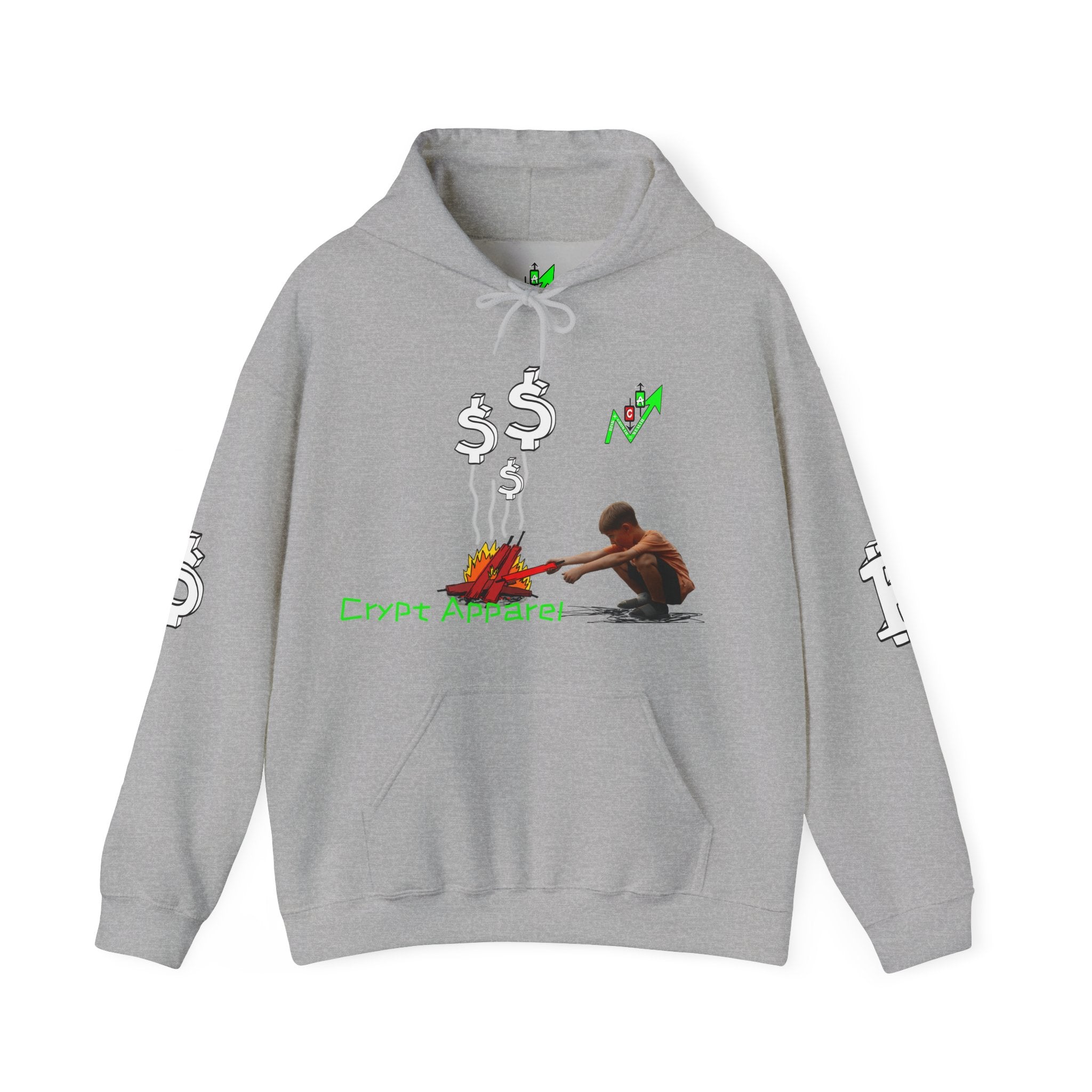 Born This Way Crypto hoodie | Crypt Apparel Bitcoin inspired sweatshirt