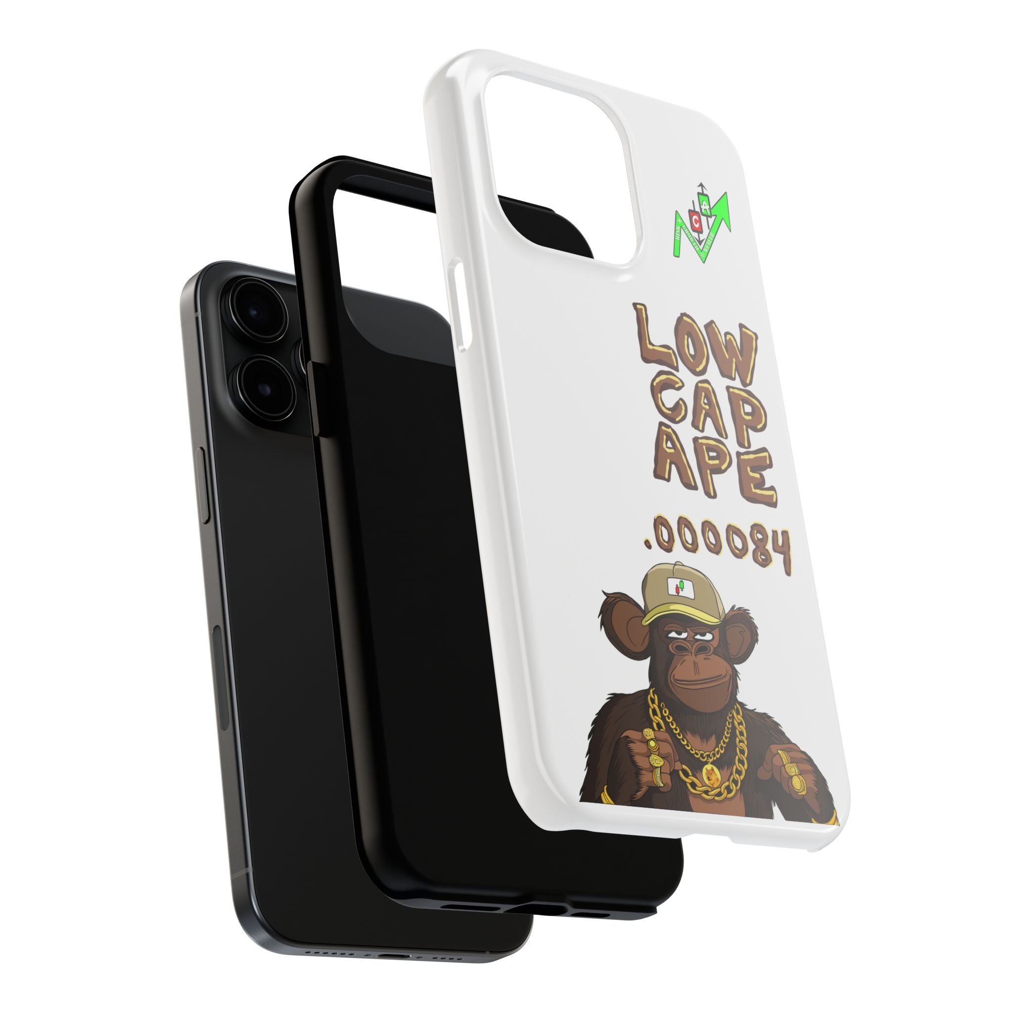 Low Cap Ape Phone Case — Crypto Ape Tough Phone Cover