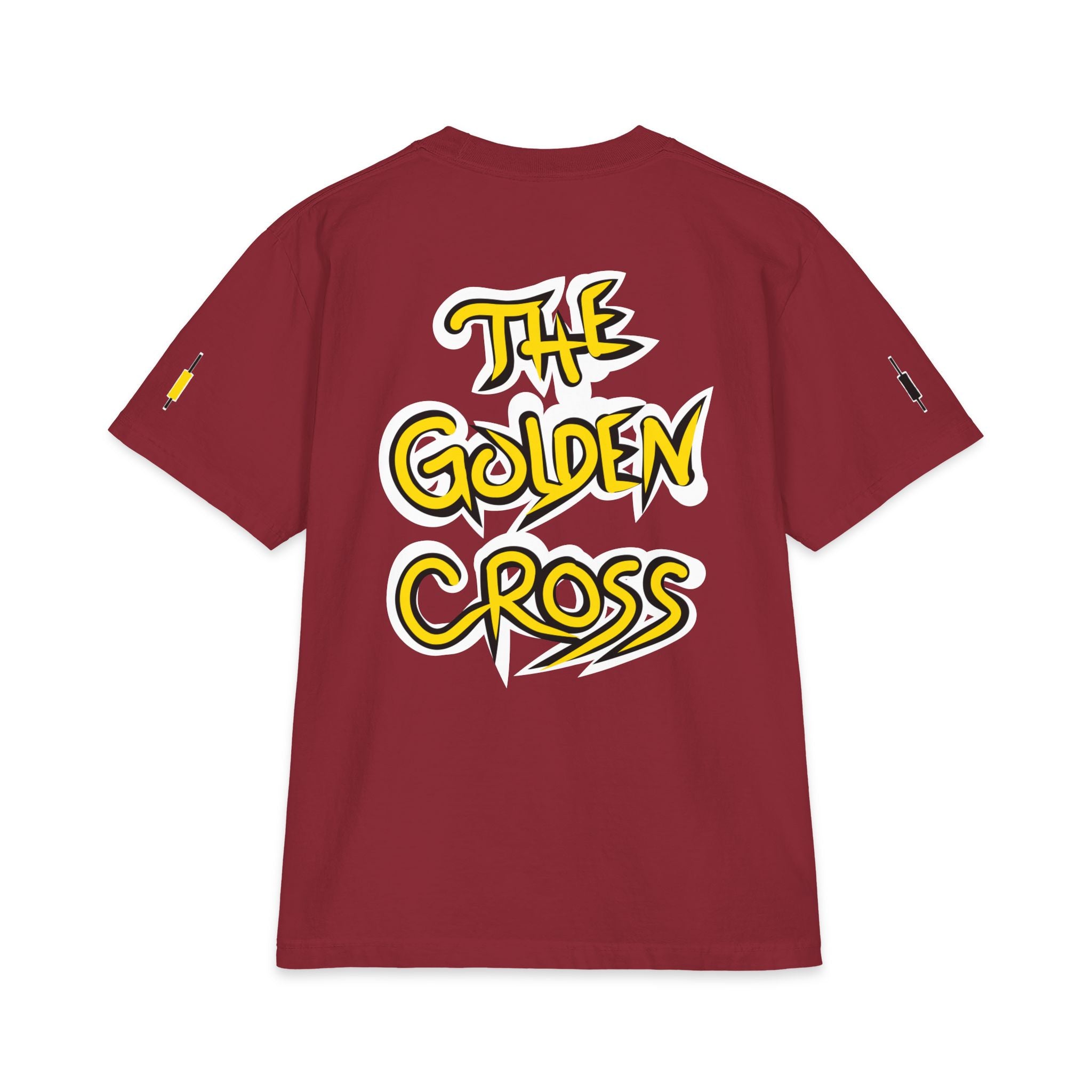 Golden Cross Bull Market T-Shirt — Crypt Apparel Est. 2021 Graphic Tee