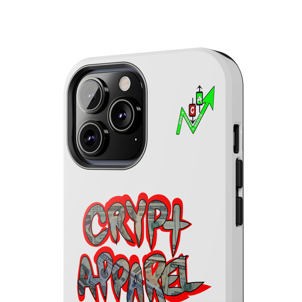 DEFY with DEFI Tough Phone Case — "Crypt Apparel: "Money" Graffiti Crypto Design