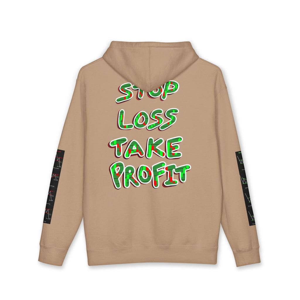 Charted Crypto Hoodie — "Crypt Apparel" Trading Hoodie