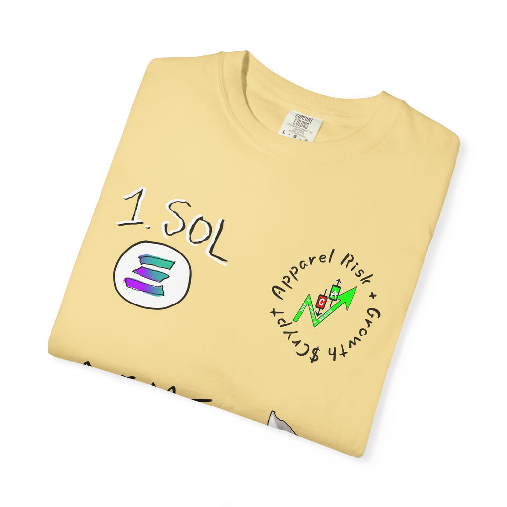 Crypto Meme T-Shirt — 'Meme Coin' Hand-Drawn Crypto Art Tee