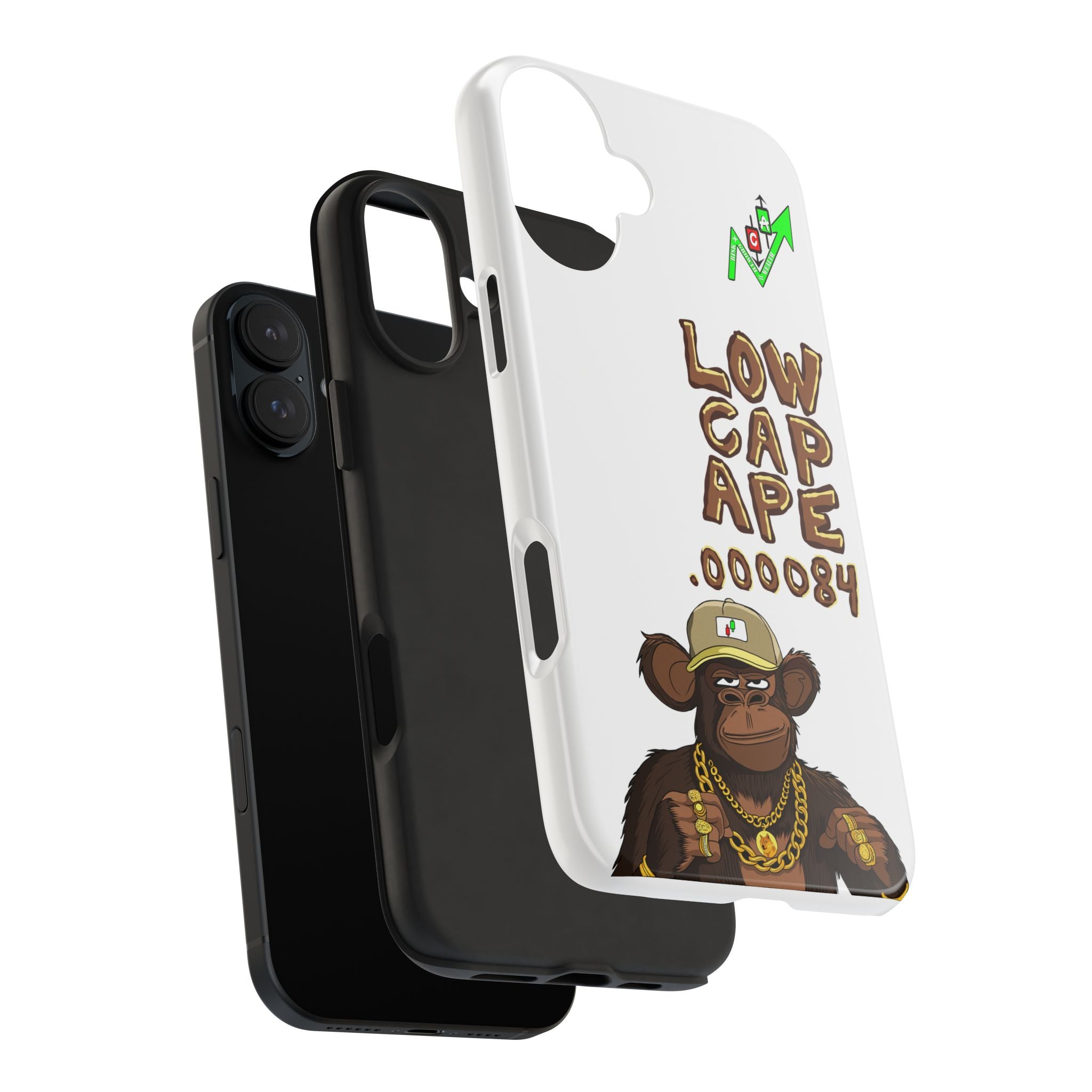 Low Cap Ape Phone Case — Crypto Ape Tough Phone Cover