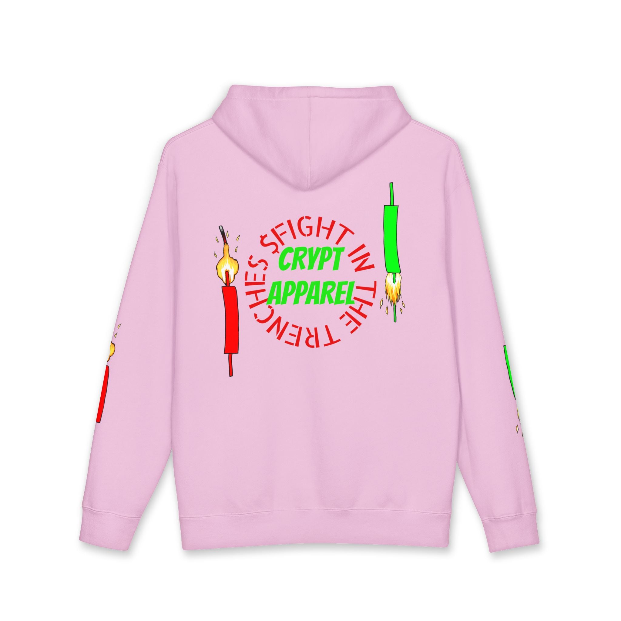 The Trenches Hoodie — 'Crypt Apparel' Graphic Hooded Sweatshirt