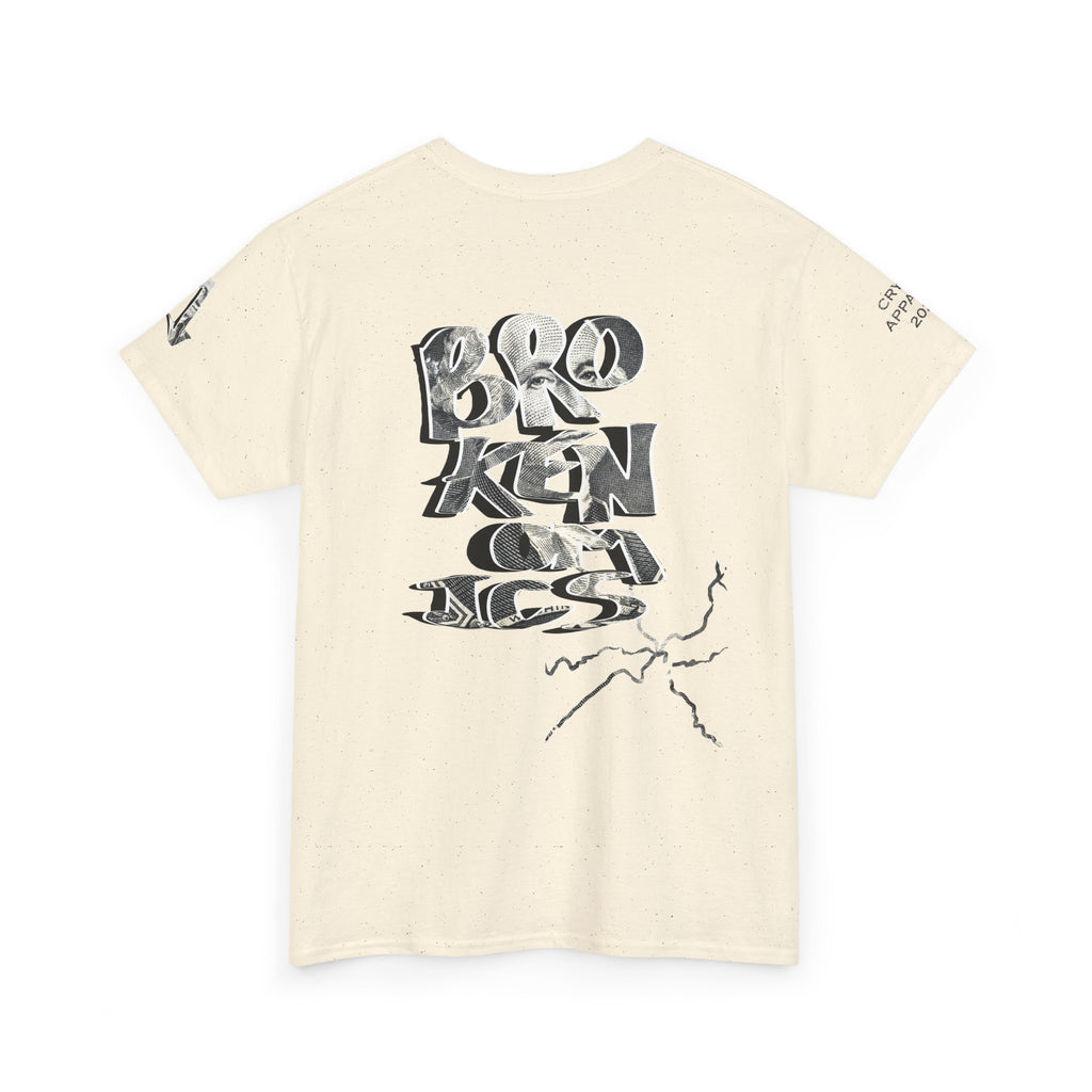 Brokenomics Crypto Graphic Tee — Straight to Zero trading tee "Crypt Apparel"