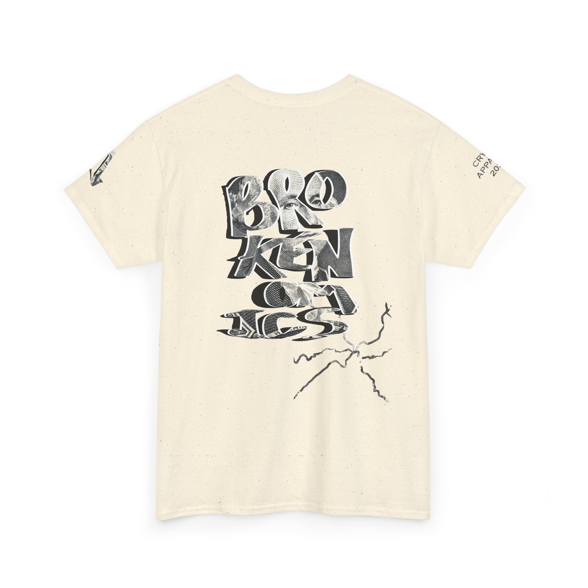 Brokenomics Crypto Graphic Tee — Straight to Zero trading tee "Crypt Apparel"