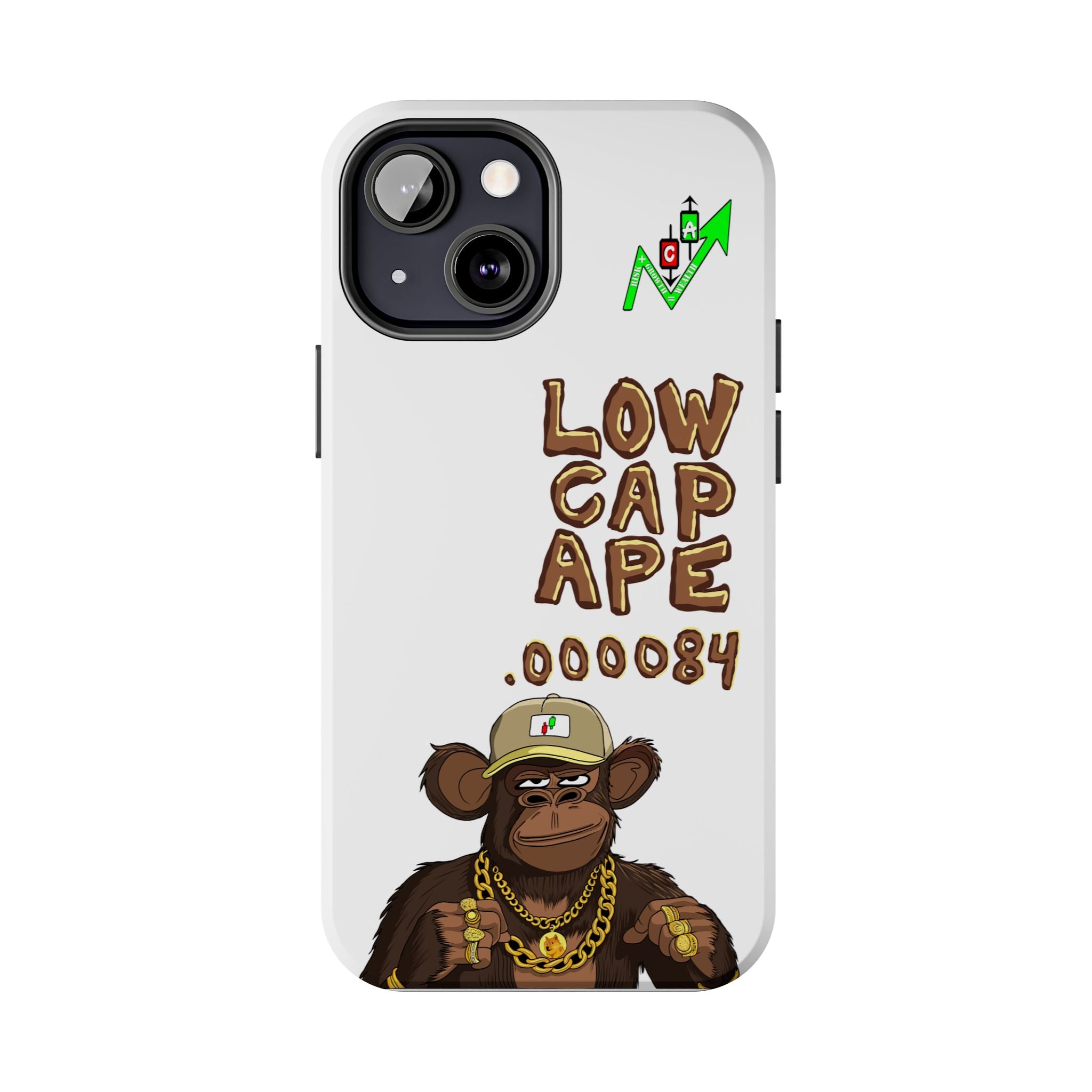 Low Cap Ape Phone Case — Crypto Ape Tough Phone Cover