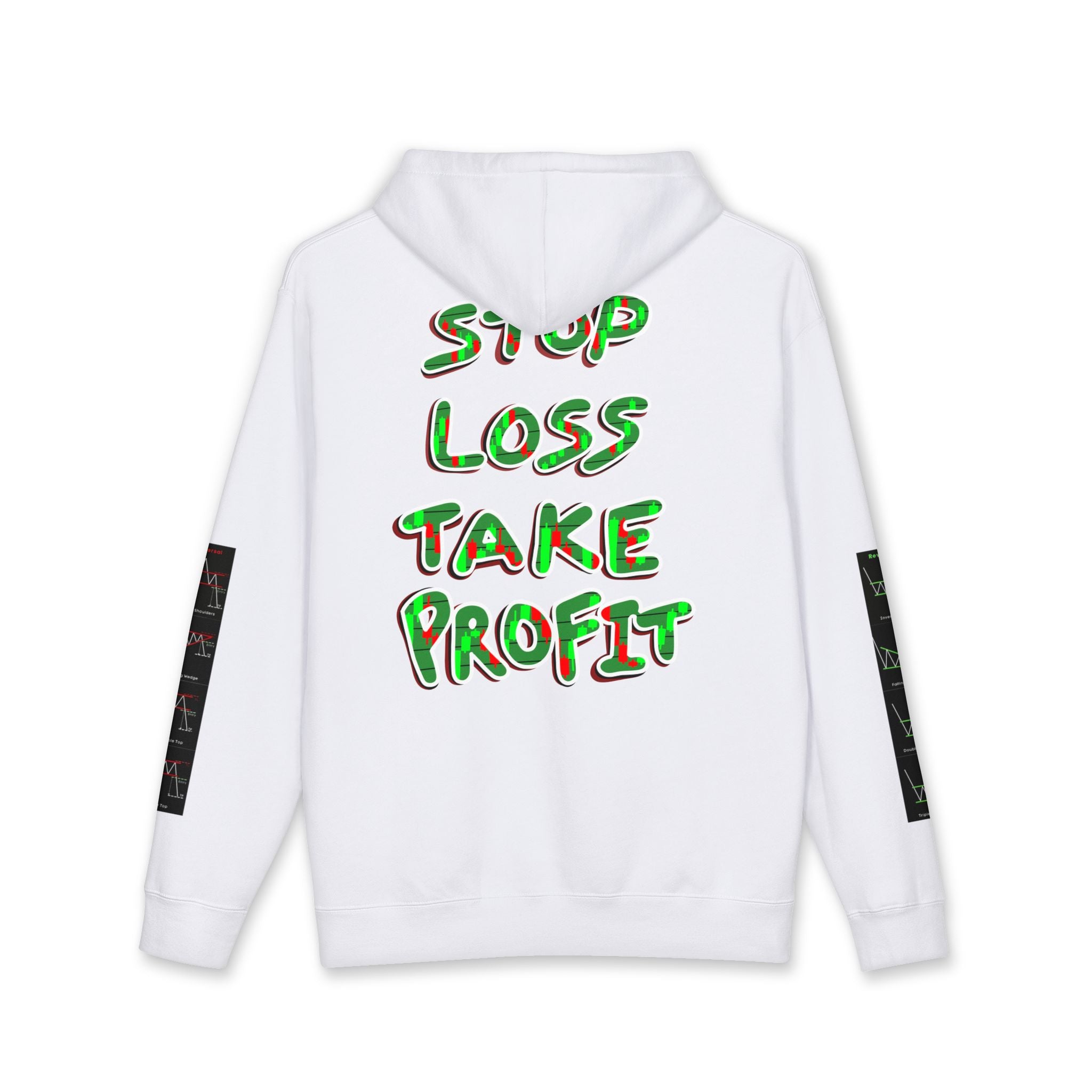 Charted Crypto Hoodie — "Crypt Apparel" Trading Hoodie
