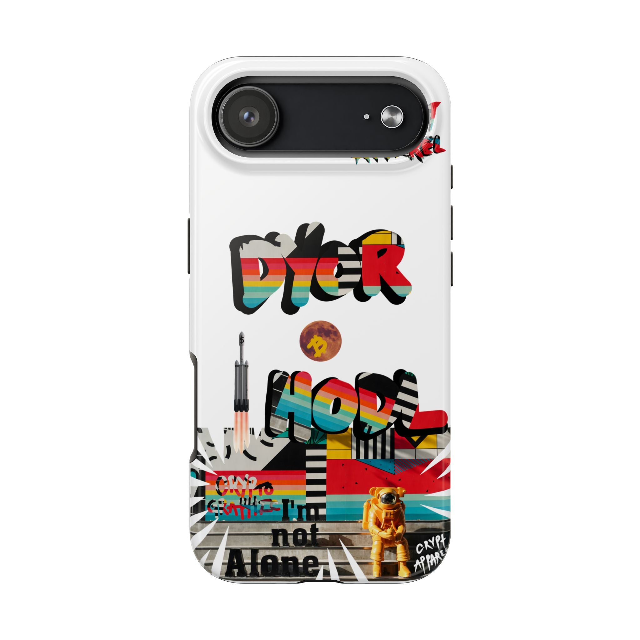 Urban Jungle Tough Phone Case — Crypt Apparel Collage Protective Cover