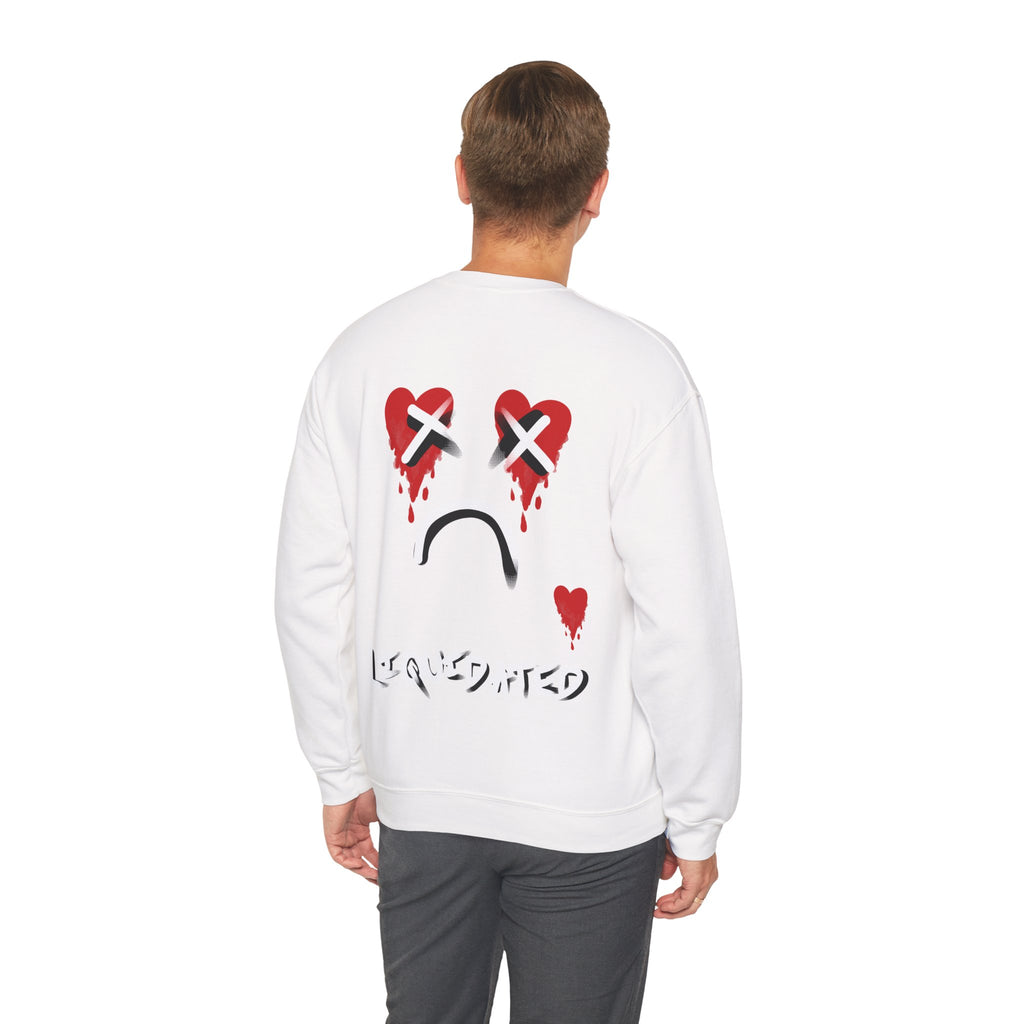 Crypto Rekt Portfolio Crewneck Sweatshirt | Crypt Apparel Streetwear Graphic