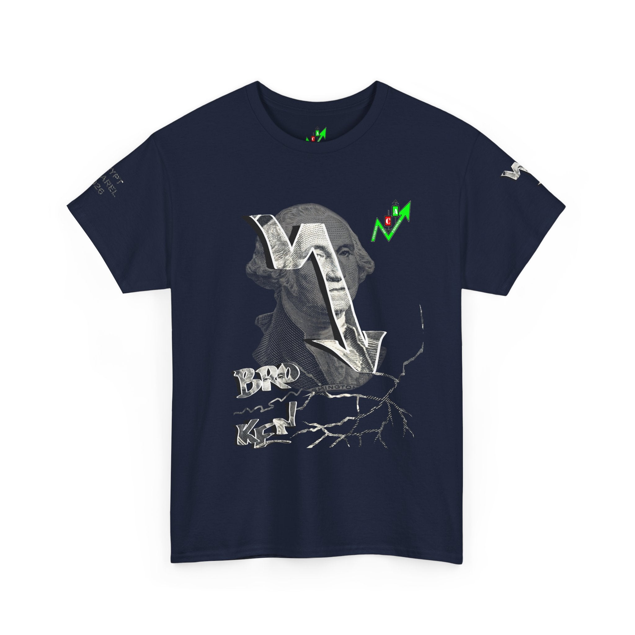 Brokenomics Crypto Graphic Tee — Straight to Zero trading tee "Crypt Apparel"