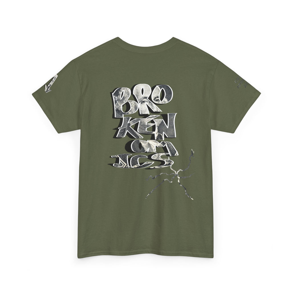 Brokenomics Crypto Graphic Tee — Straight to Zero trading tee "Crypt Apparel"