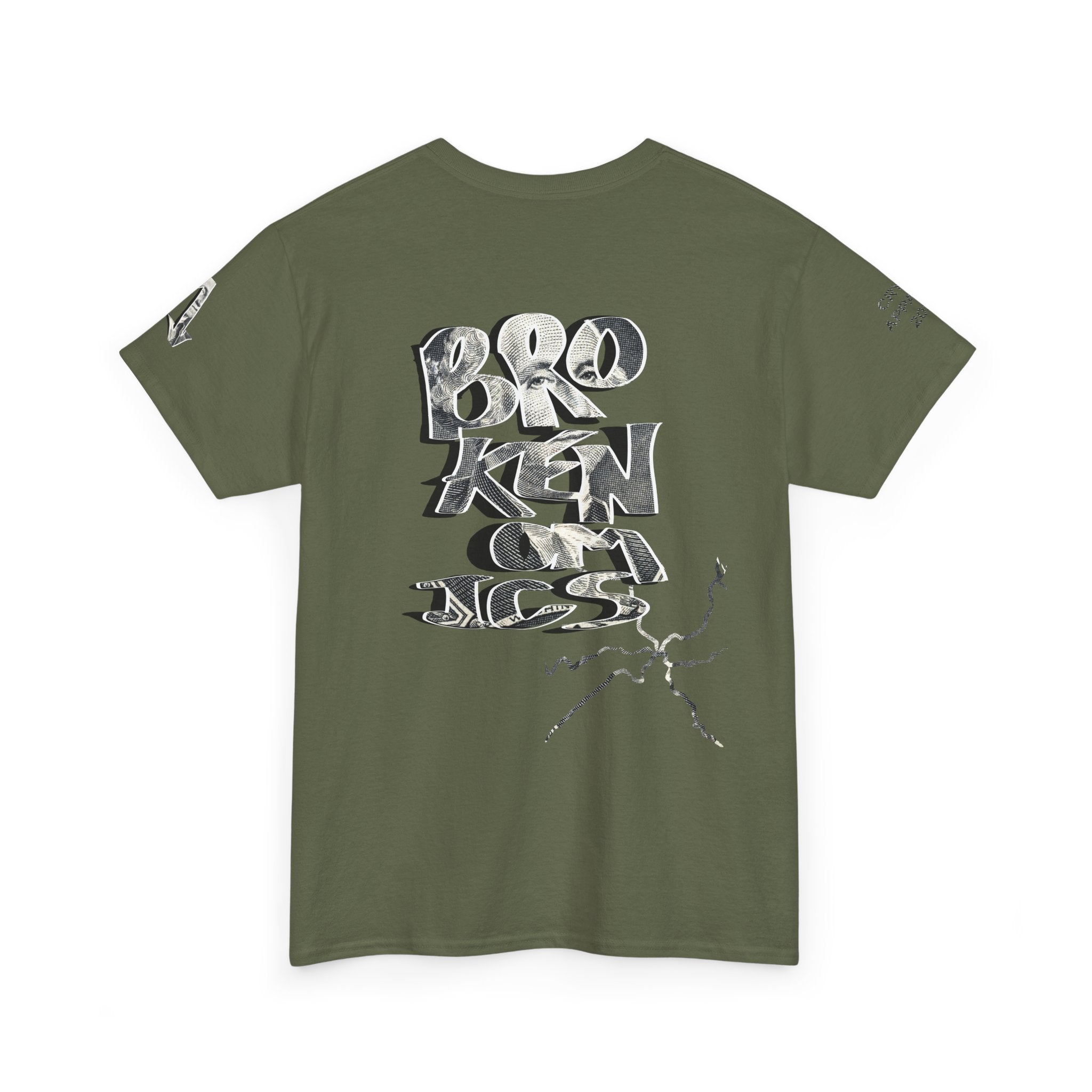 Brokenomics Crypto Graphic Tee — Straight to Zero trading tee "Crypt Apparel"
