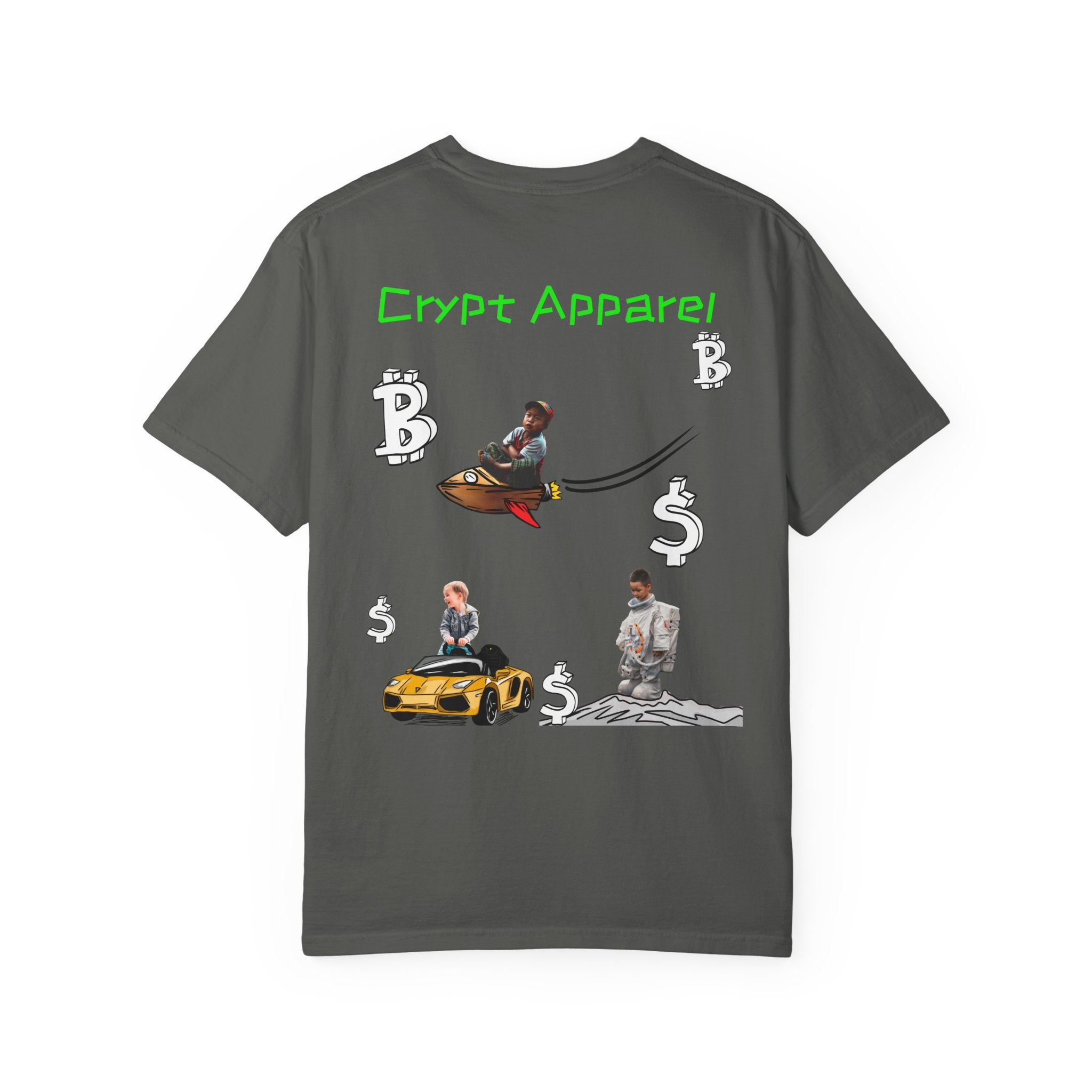 Born This Way Bitcoin inspired Crypto graphic tee | Crypt Apparel